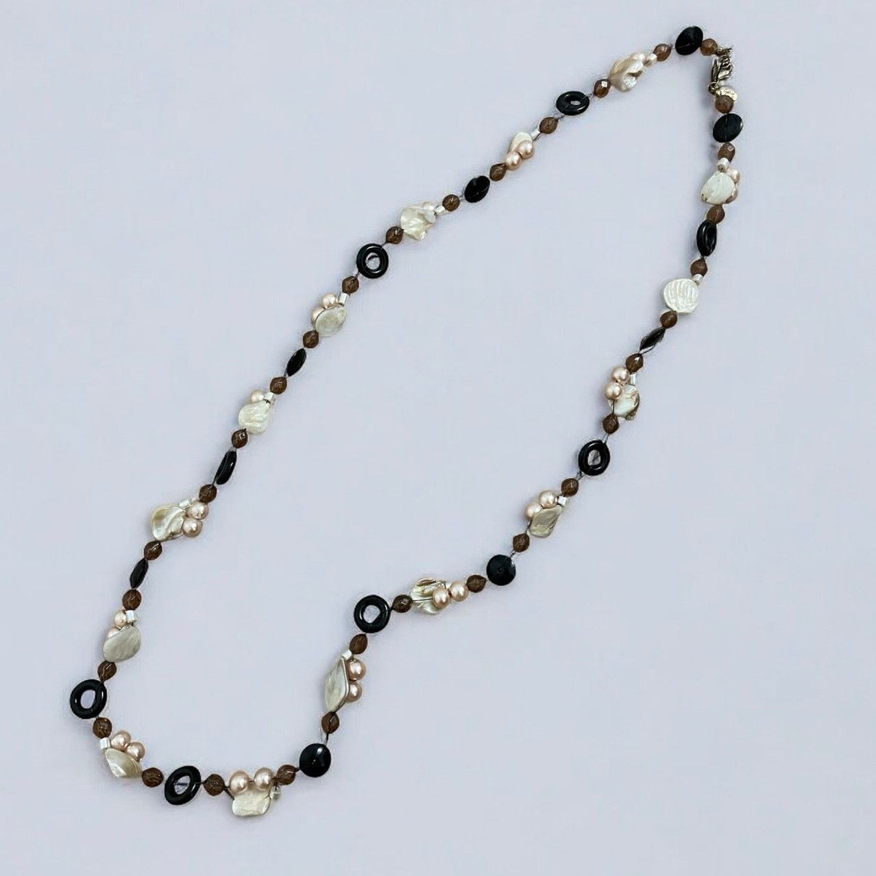 Vintage Cookie Lee Vintage Stone Beaded Statement Necklace Size ONE SIZE - 2 Thumbnail