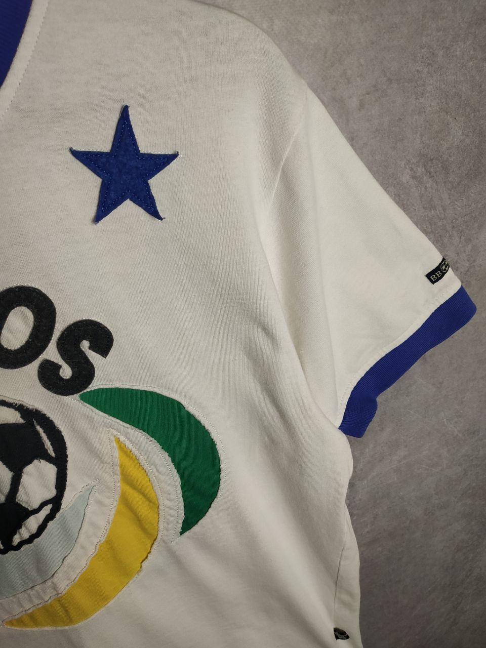 Vintage Vintage Soccer football New York Cosmos 10 PELE Jersey Size US M / EU 48-50 / 2 - 3 Thumbnail