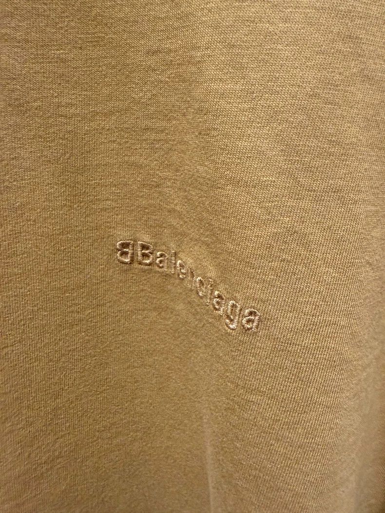 Balenciaga Balenciaga Khaki embroidery BB small logo short sleeves Size US M / EU 48-50 / 2 - 3 Thumbnail