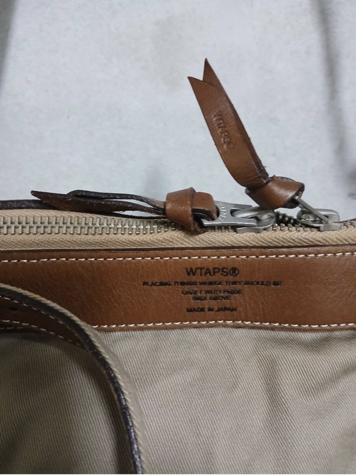 Wtaps Wtaps Canvas Tote Bag Size ONE SIZE - 3 Thumbnail