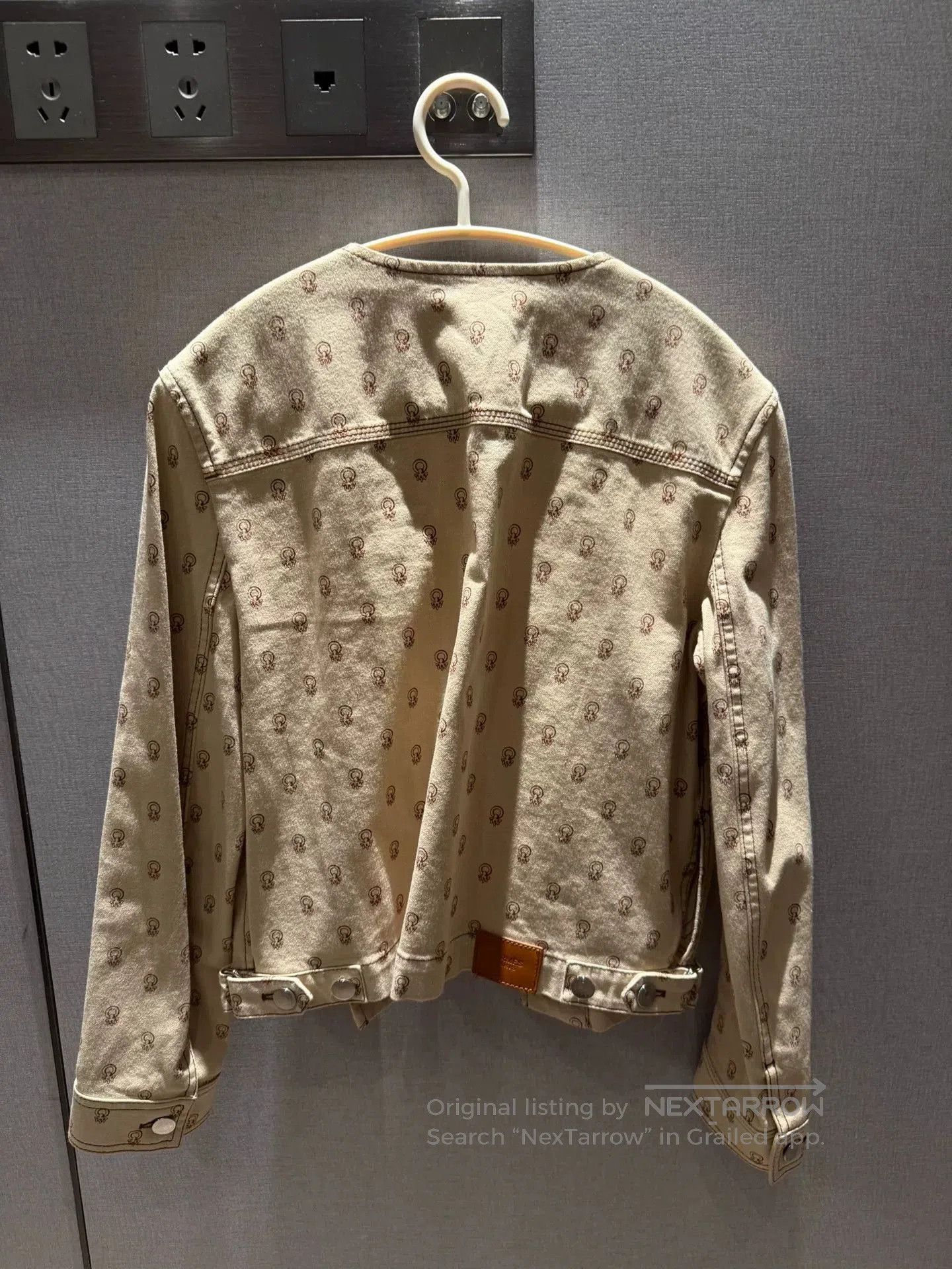 Hermes Hermes Beige Equestrian Denim Jacket. Size US XS / EU 42 / 0 - 2 Thumbnail