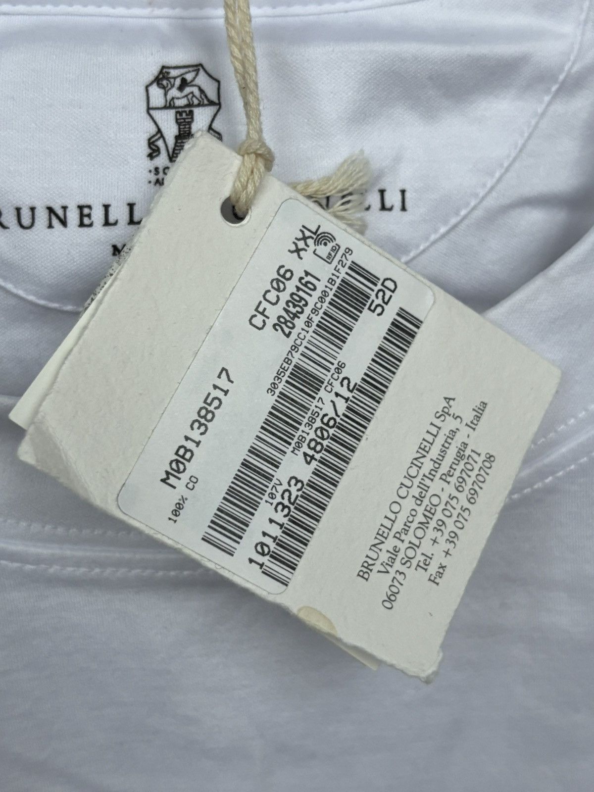 Brunello Cucinelli Brunello Cucinelli Graphic T-Shirt Size US XXL / EU 58 / 5 - 4 Thumbnail