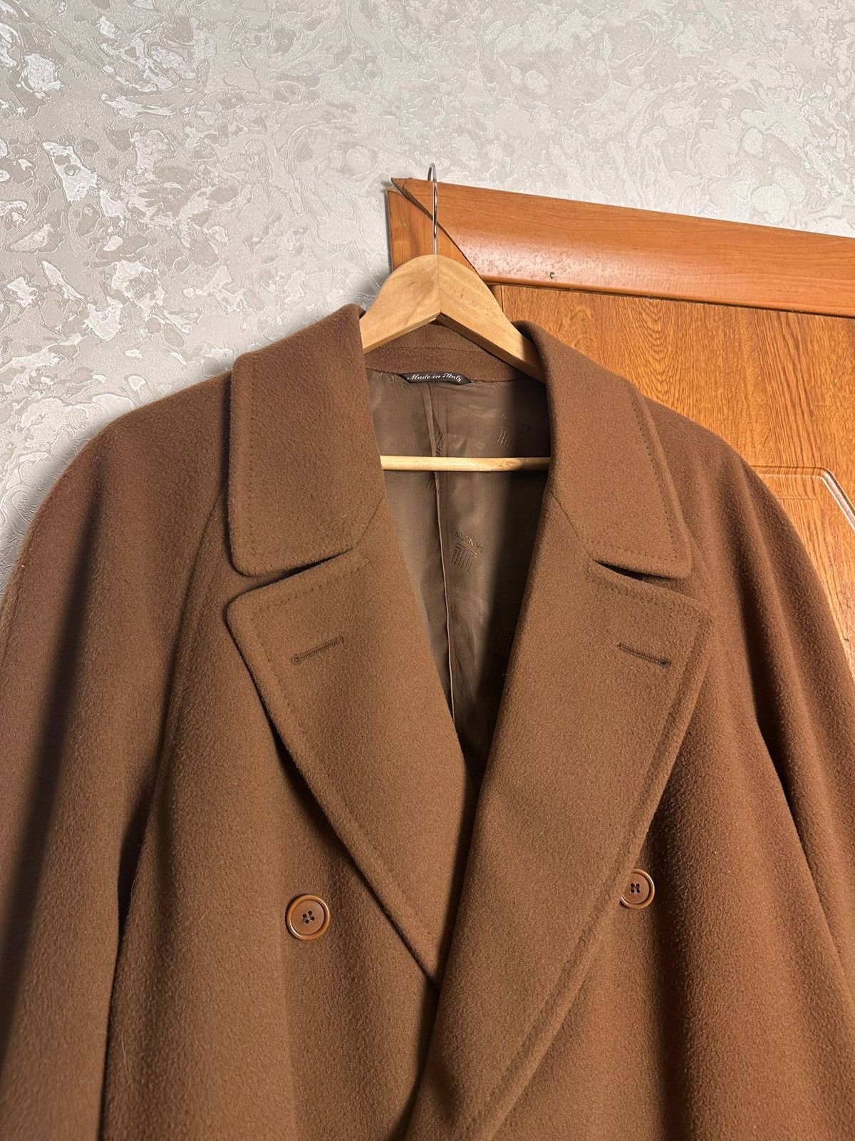 Lanvin Lanvin Paris Wool Cashmere Blend Double Breasted Trench Coat Size XL / US 12-14 / IT 48-50 - 8 Thumbnail