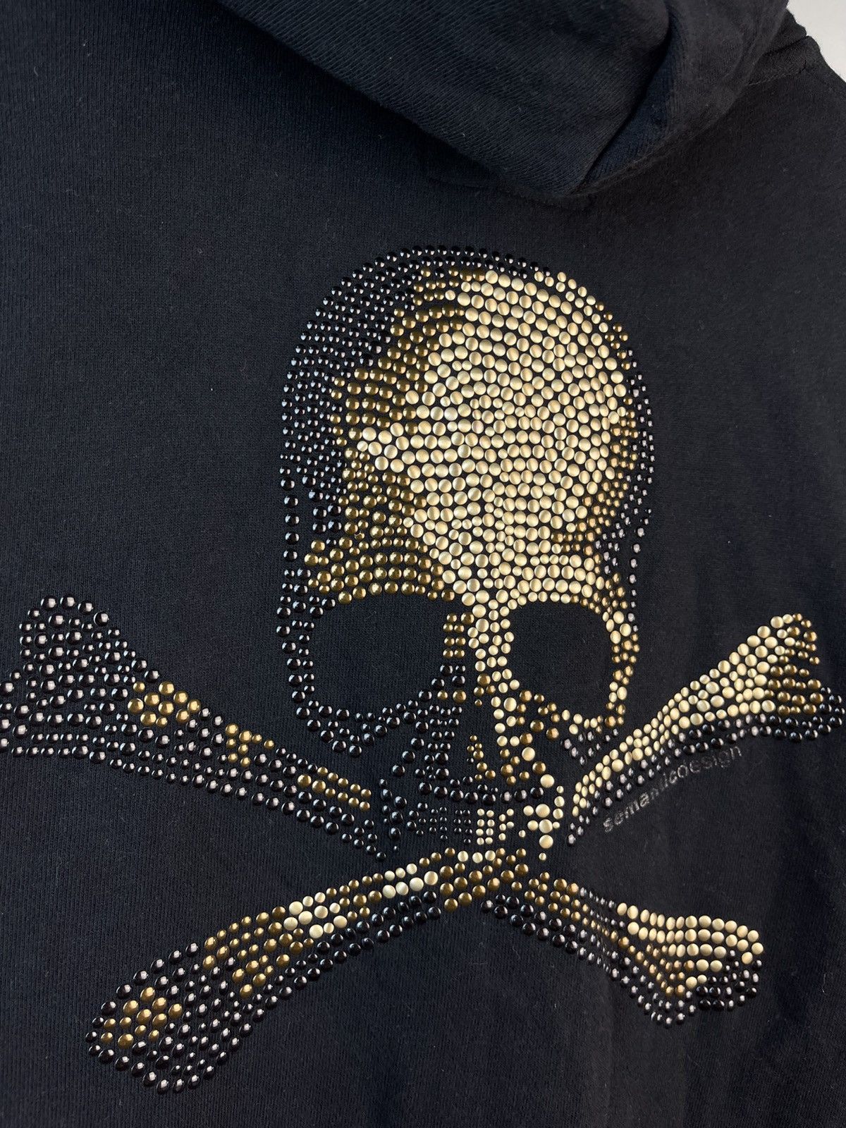If Six Was Nine F/W 2004 Roen x Semantic Design Skull Zipper Hoodie Size US S / EU 44-46 / 1 - 11 Thumbnail
