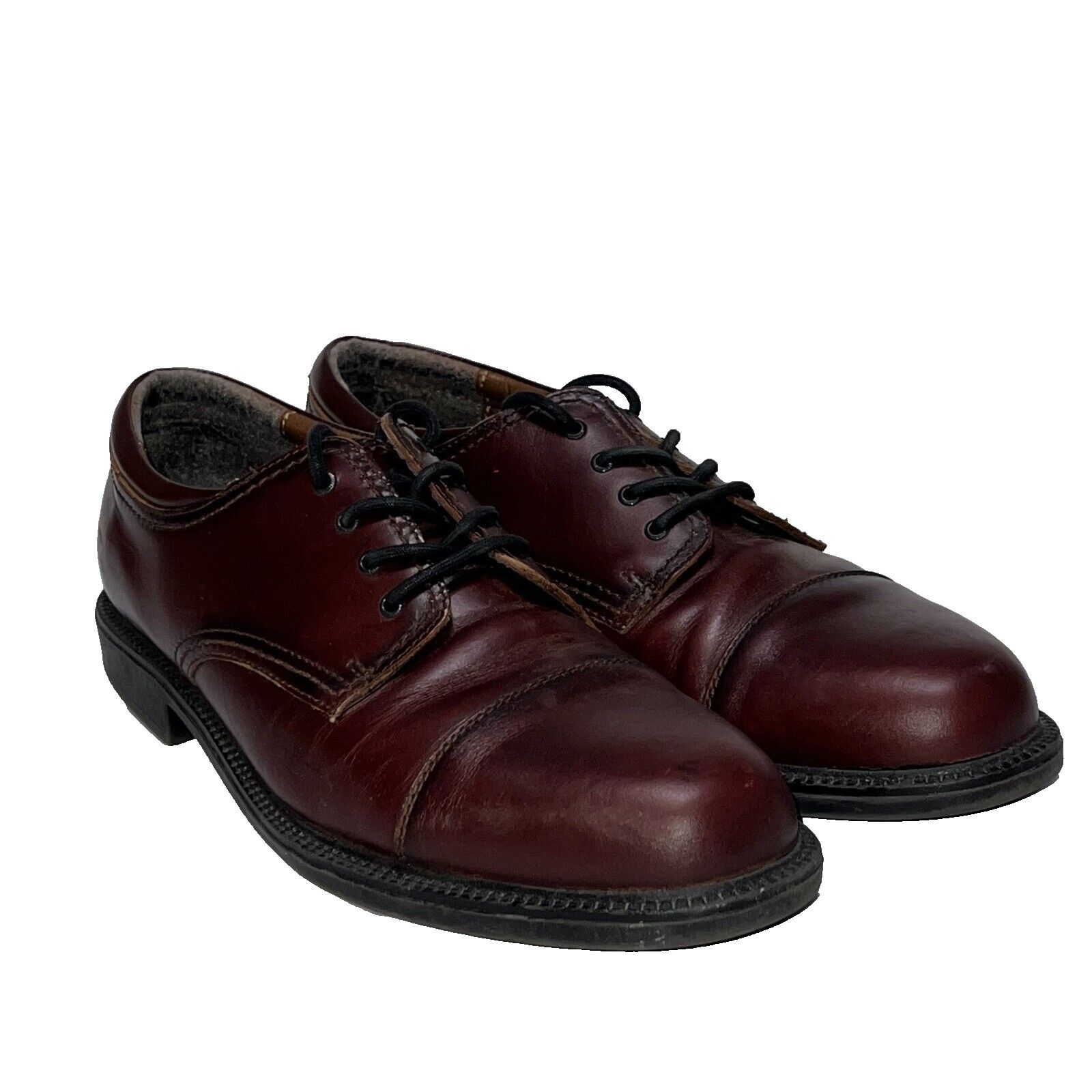 Dockers Dockers Men's Leather Cap Toe Oxford Shoes Size 13 Burgundy Size US 13 / EU 46 - 3 Thumbnail