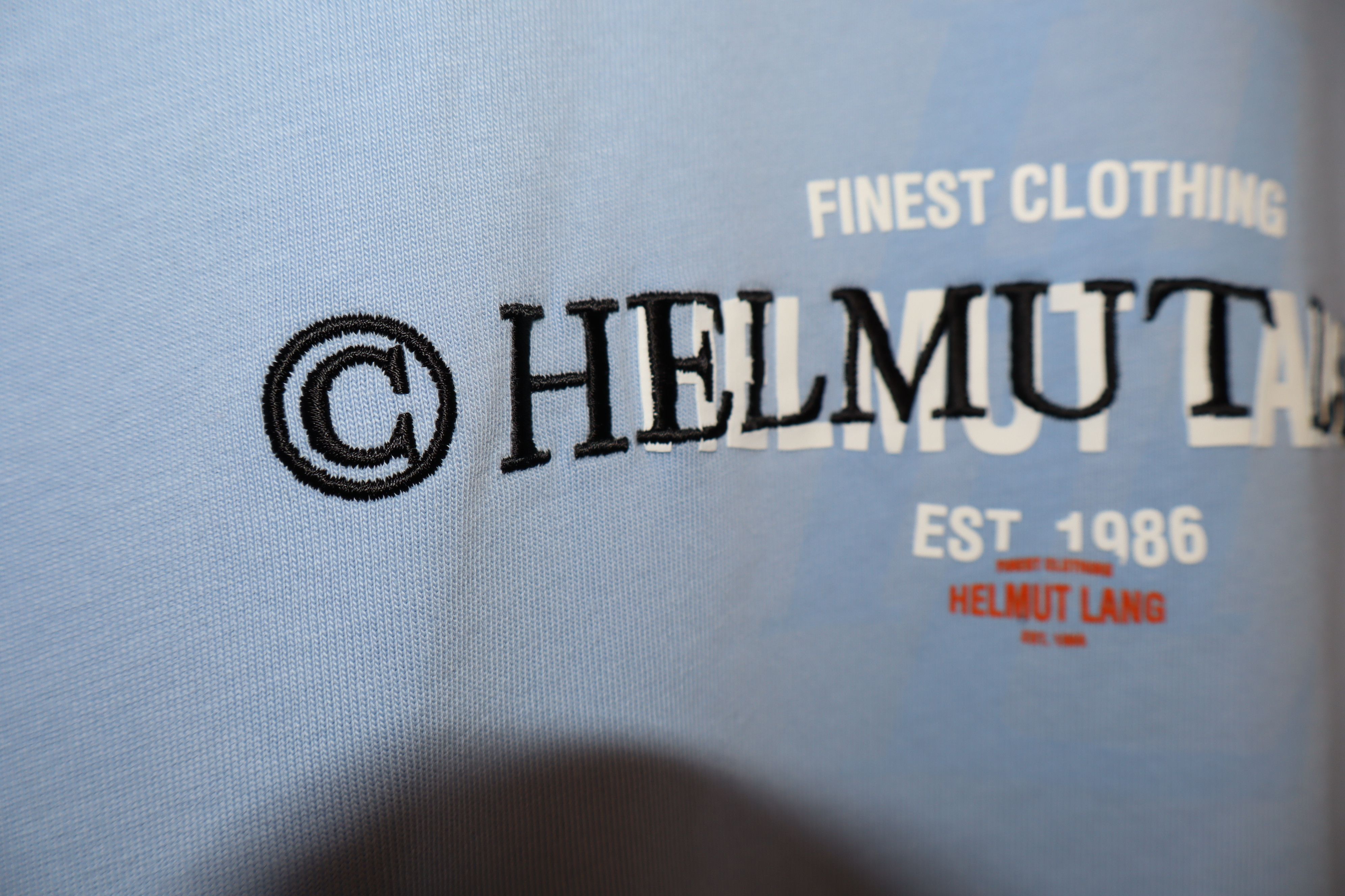 Helmut Lang Logo details t-shirt Size US XXL / EU 58 / 5 - 4 Thumbnail