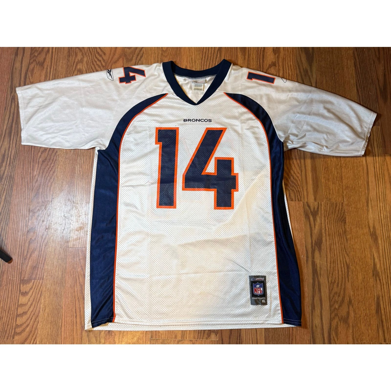 Reebok Broncos Griese #14 Jersey Size XL Size US XL / EU 56 / 4 - 1 Thumbnail