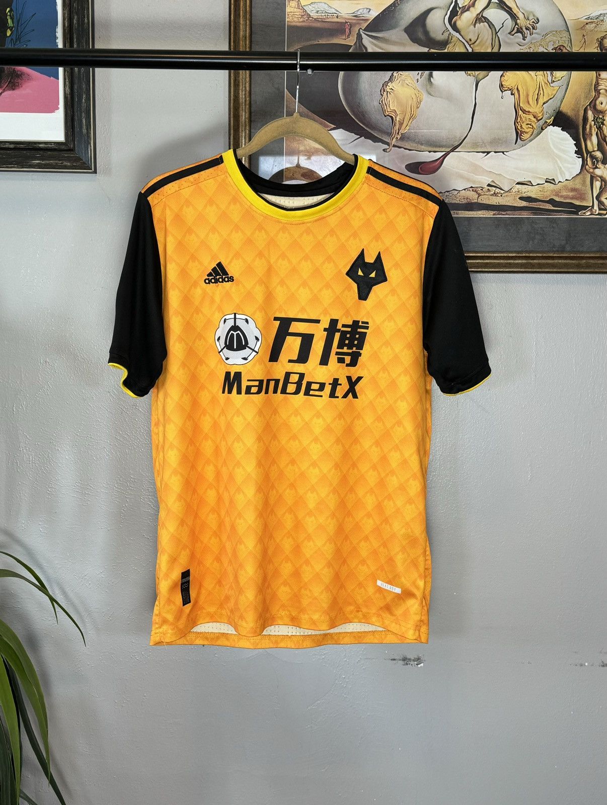 Adidas Adidas Wolverhampton 2020-2021 home Jersey Size US XL / EU 56 / 4 - 1 Thumbnail