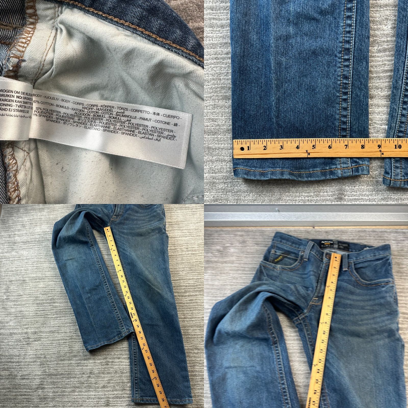 Ariat Ariat Jeans M4 30x30 Blue Denim Bootcut Relaxed Mens Regular Size 30-30 Classic 90s Cowboys & Western Theme Utility Pants Size US 30 / EU 46 - 8 Thumbnail