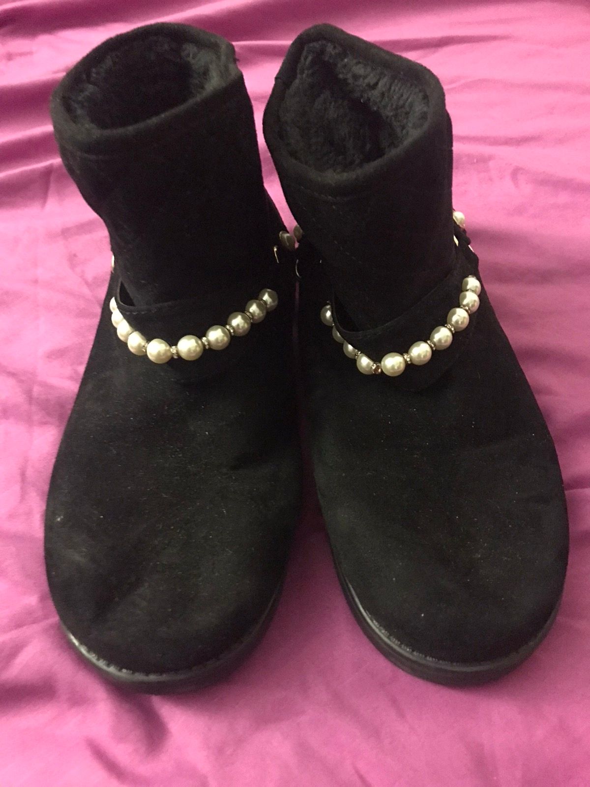 The Unbranded Brand Women’s Winter Boots With Fur & Beads Size US 10 / IT 40 - 1 Preview