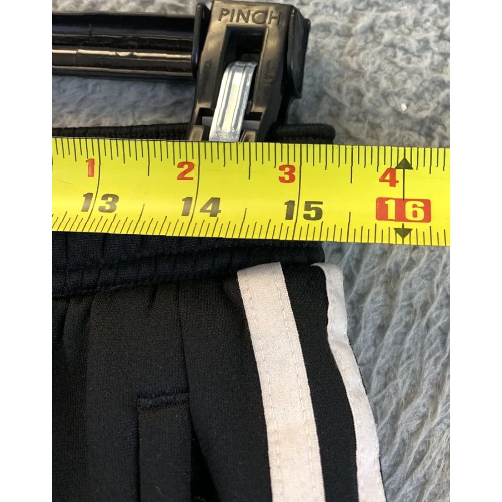 Adidas adidas Men Track Pants Joggers Sz S Black Zip Ankles Pockets Stripes /31-74 Size US 29 - 6 Thumbnail