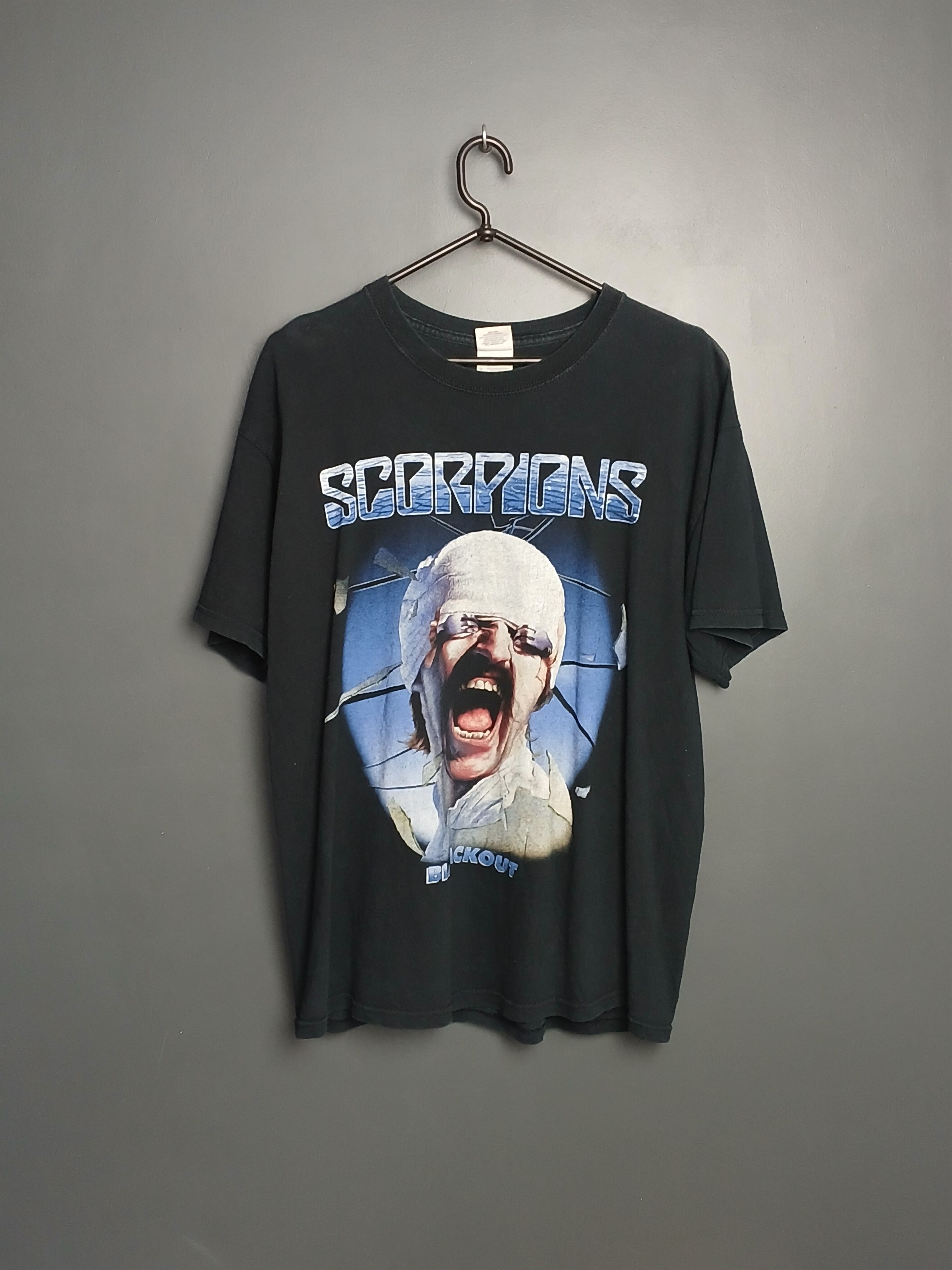Band Tees Scorpions Blackout T-Shirt Size US L / EU 52-54 / 3 - 1 Thumbnail