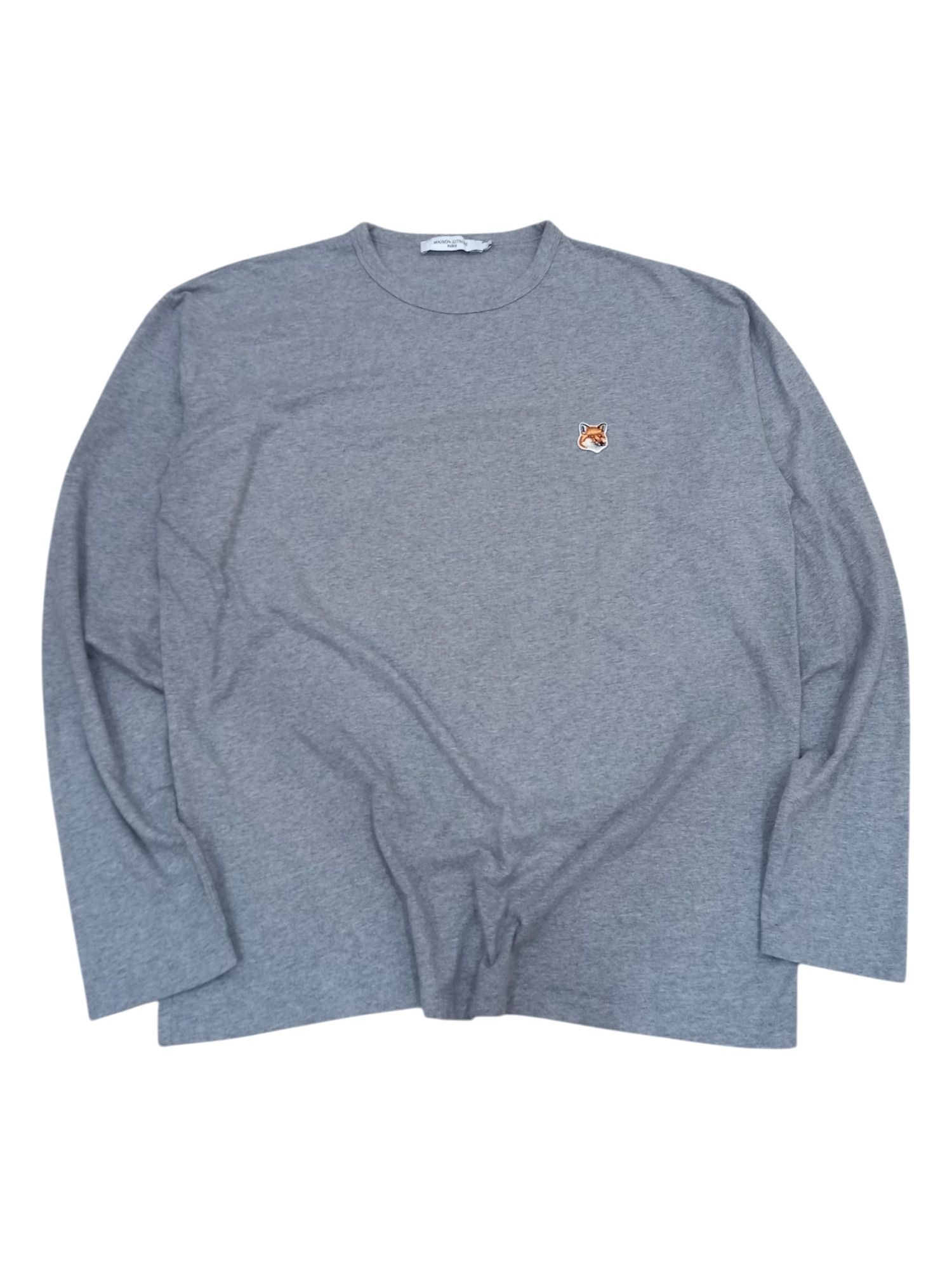 Maison Kitsune Maison Kitsune Made in Portugal Fox Head LS Top Size US L / EU 52-54 / 3 - 1 Thumbnail