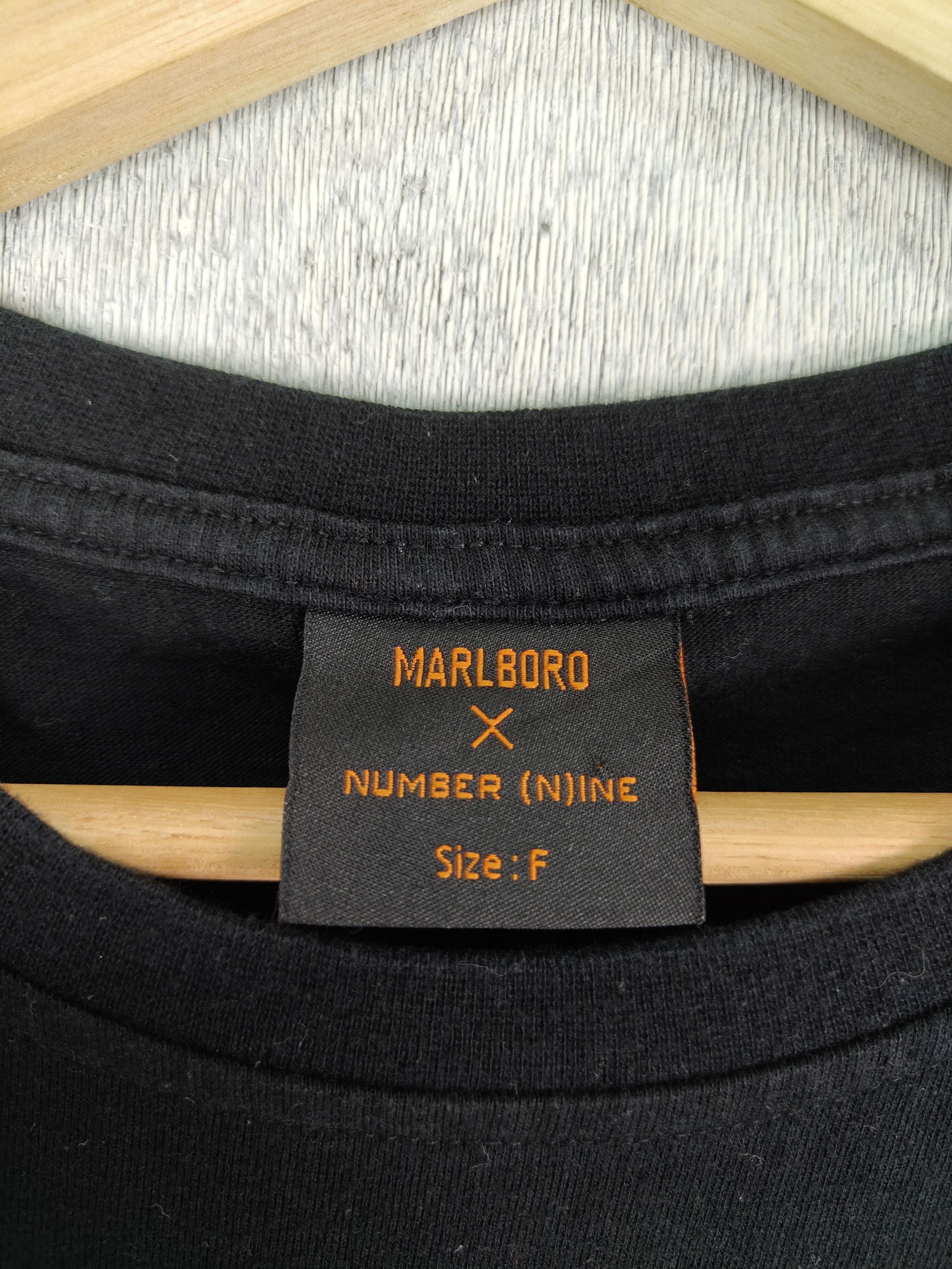 Marlboro Classics × Number (N)ine × Vintage Number (N)ine X Marlboro Japan Streetwear Shirt Size US M / EU 48-50 / 2 - 3 Thumbnail