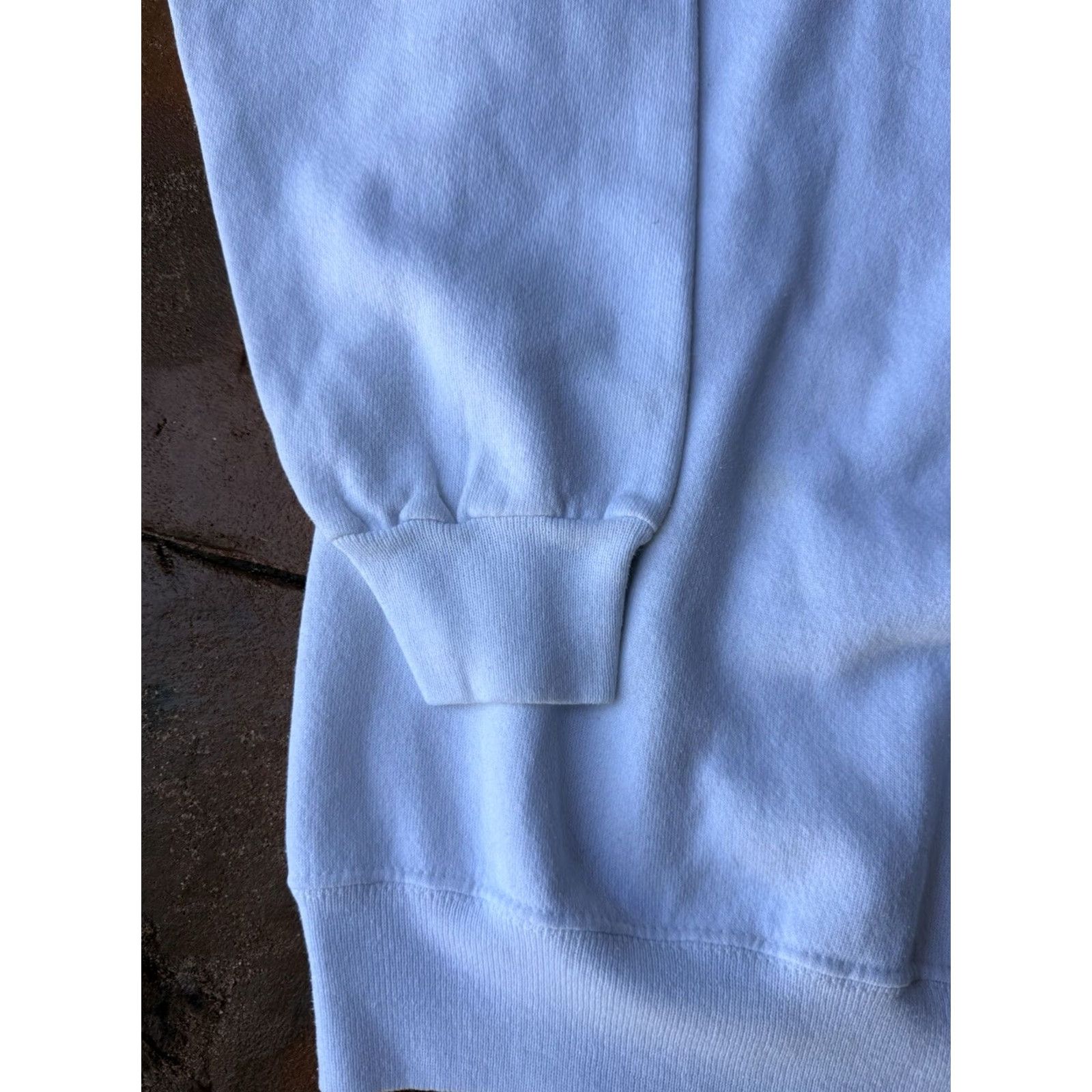 Hanes VINTAGE 90s Hanes Crewneck Sweatshirt Logo Graphic Print Tennis XL Men White Size US XL / EU 56 / 4 - 5 Thumbnail