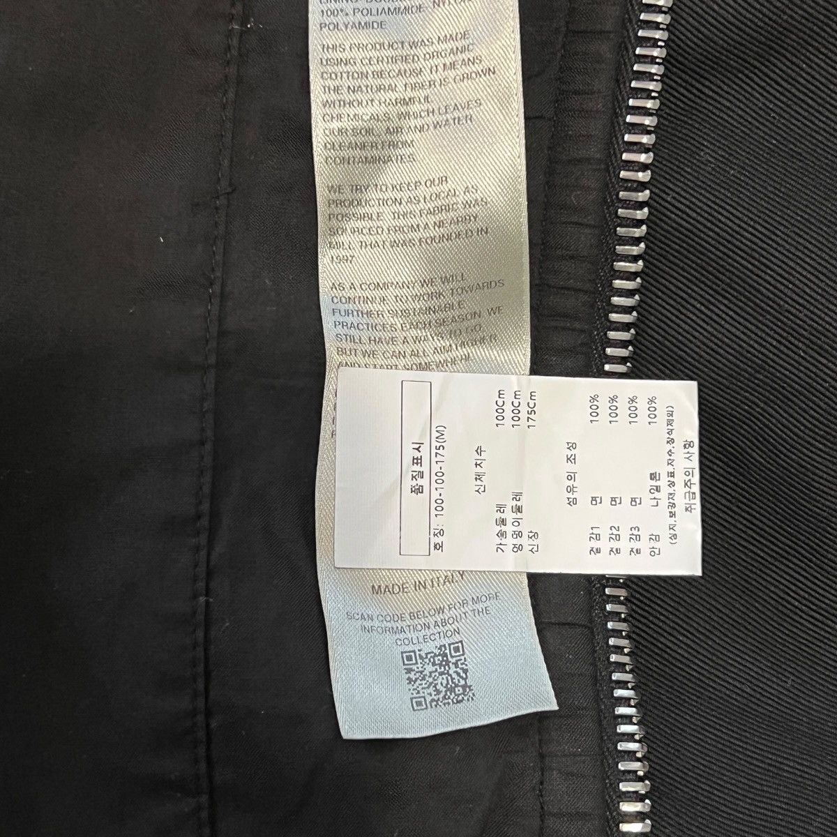 Rick Owens Drkshdw RICK OWENS DRKSHDW Gimp Flight Bomber Jacket Size US M / EU 48-50 / 2 - 10 Thumbnail