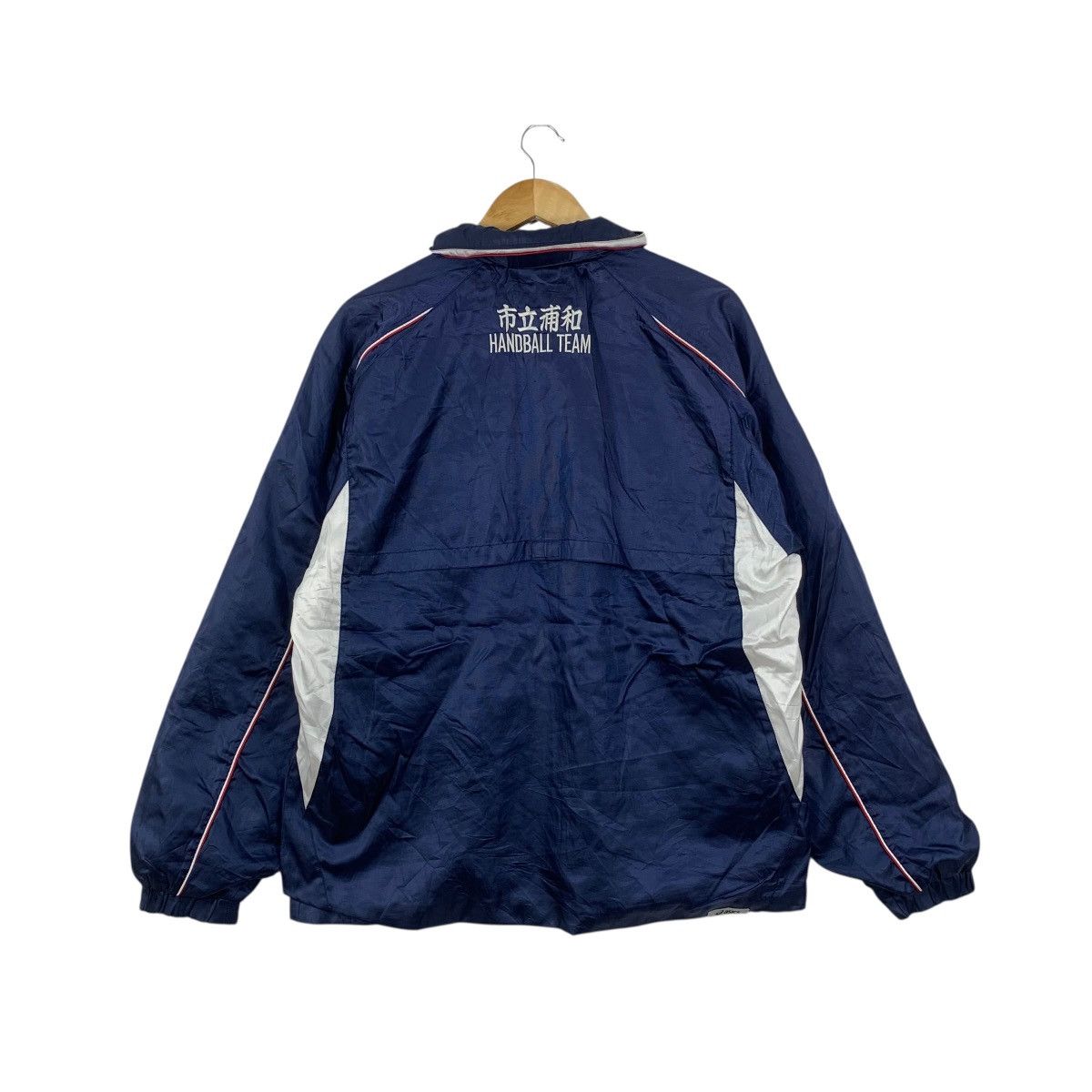Asics Vintage ASICS JAPAN HANDBALL TEAM Thermal Lining Jacket Size US XXL / EU 58 / 5 - 8 Thumbnail