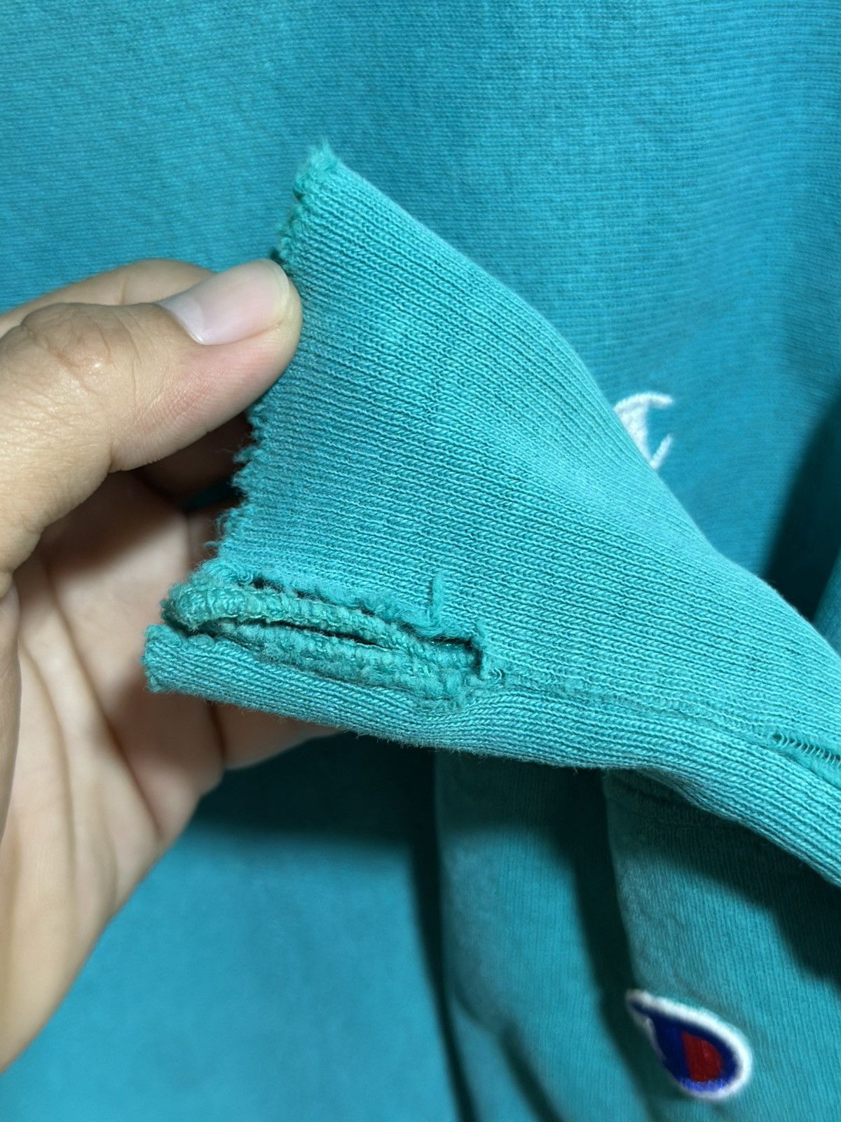 Champion Thrashed Vintage Champion Reverse weave Sweatshirt Tee Size US L / EU 52-54 / 3 - 6 Thumbnail