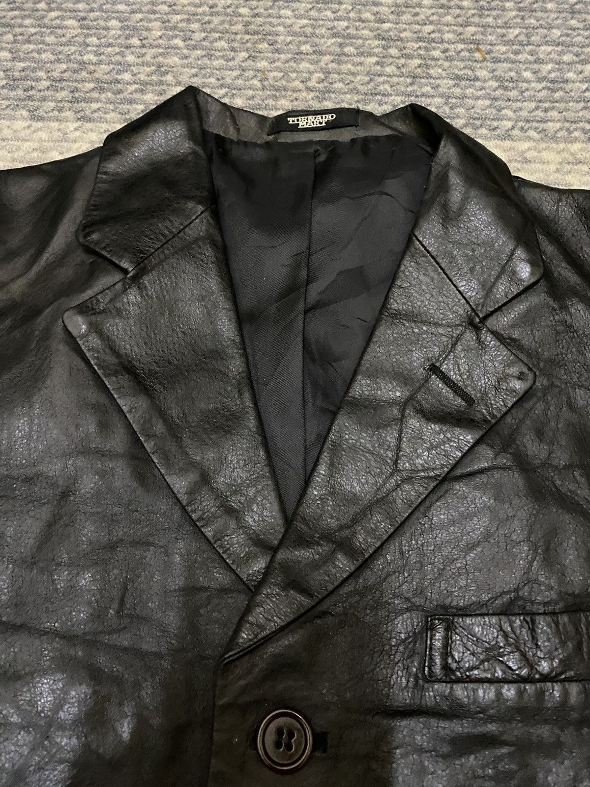Genuine Leather × If Six Was Nine × Tornado Mart TORNADO MART PORK SKIN LEATHER JACKET Size US M / EU 48-50 / 2 - 4 Thumbnail