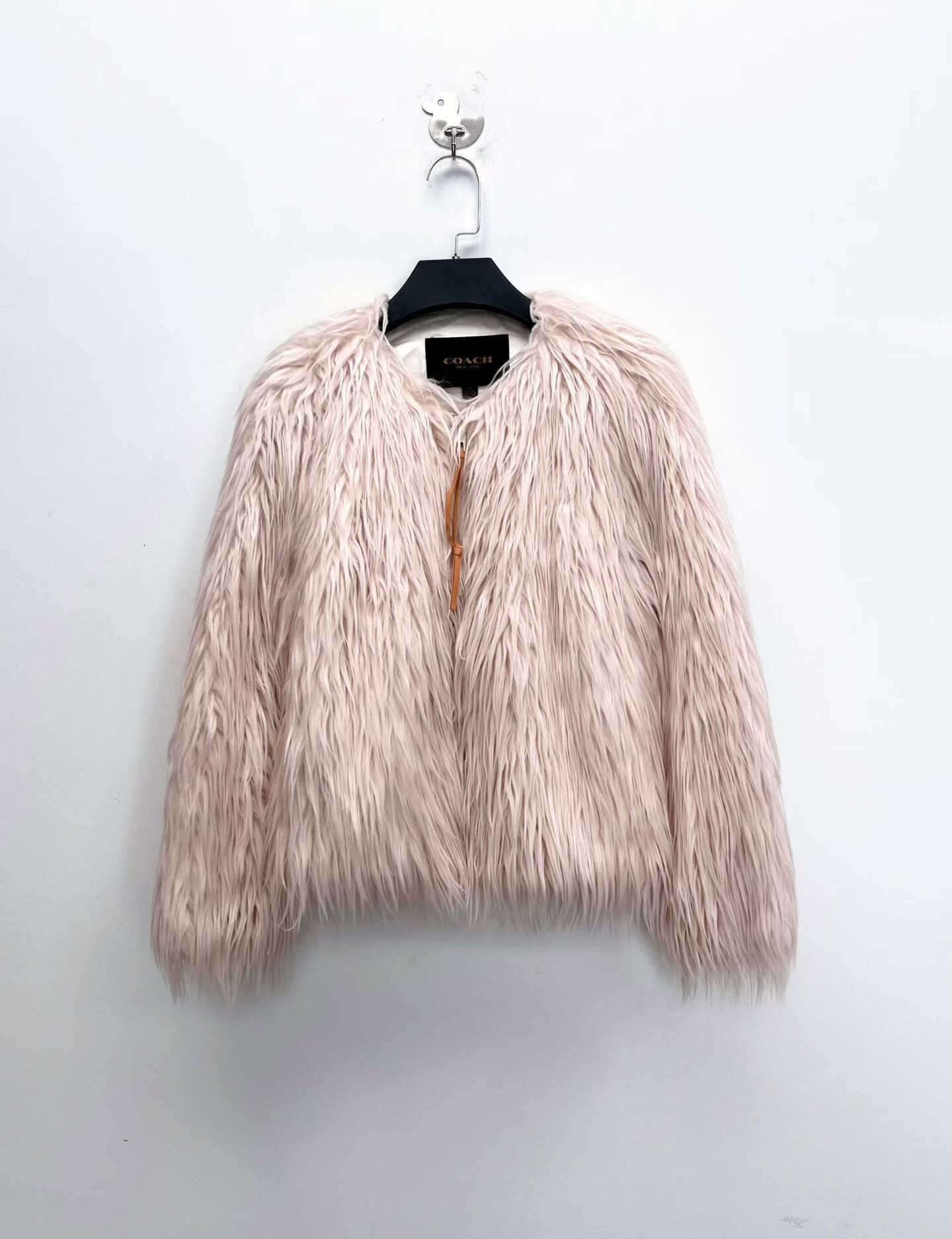 Coach Coach Faux Fur Short Jacket Size S / US 4 / IT 40 - 1 Thumbnail