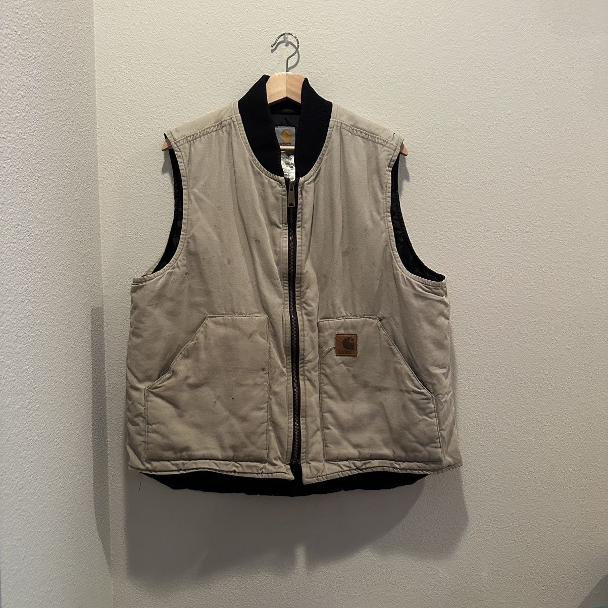 Carhartt Carhartt Beige Vest Size US XL / EU 56 / 4 - 1 Thumbnail