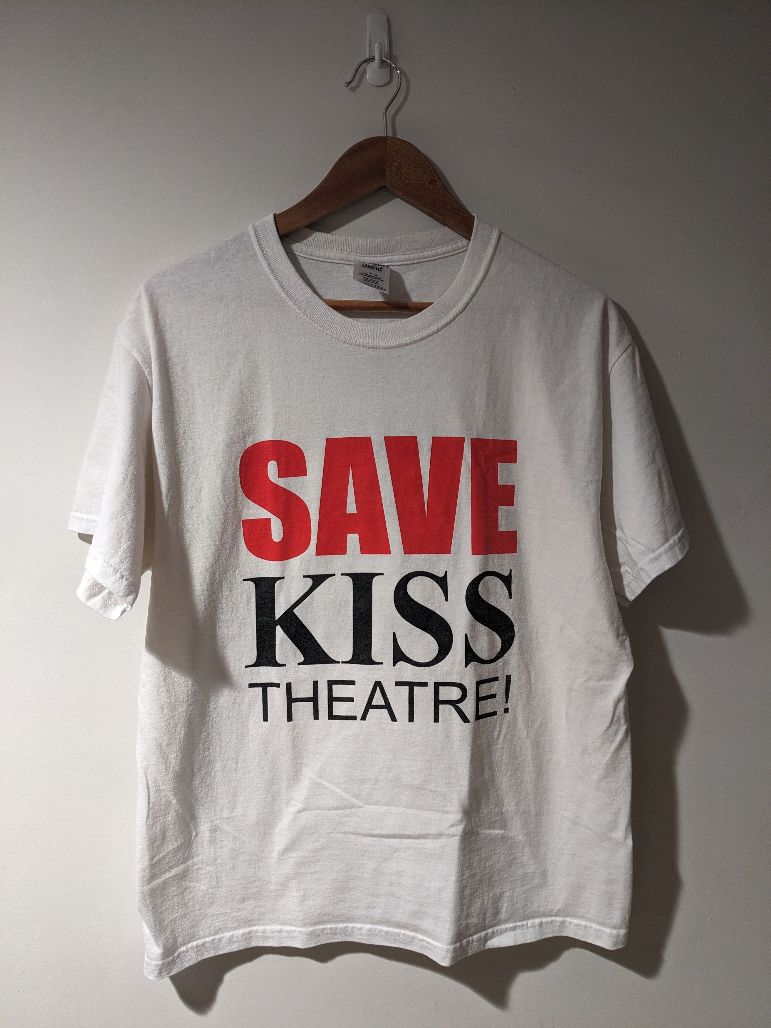 Vintage Vintage Save Kiss Theater I Got Your Back Buddy T-Shirt Size US L / EU 52-54 / 3 - 1 Thumbnail