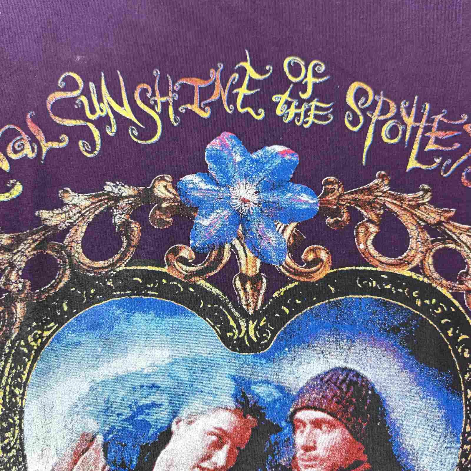 eternal sunshine of spotless mind purple tshirt size L
