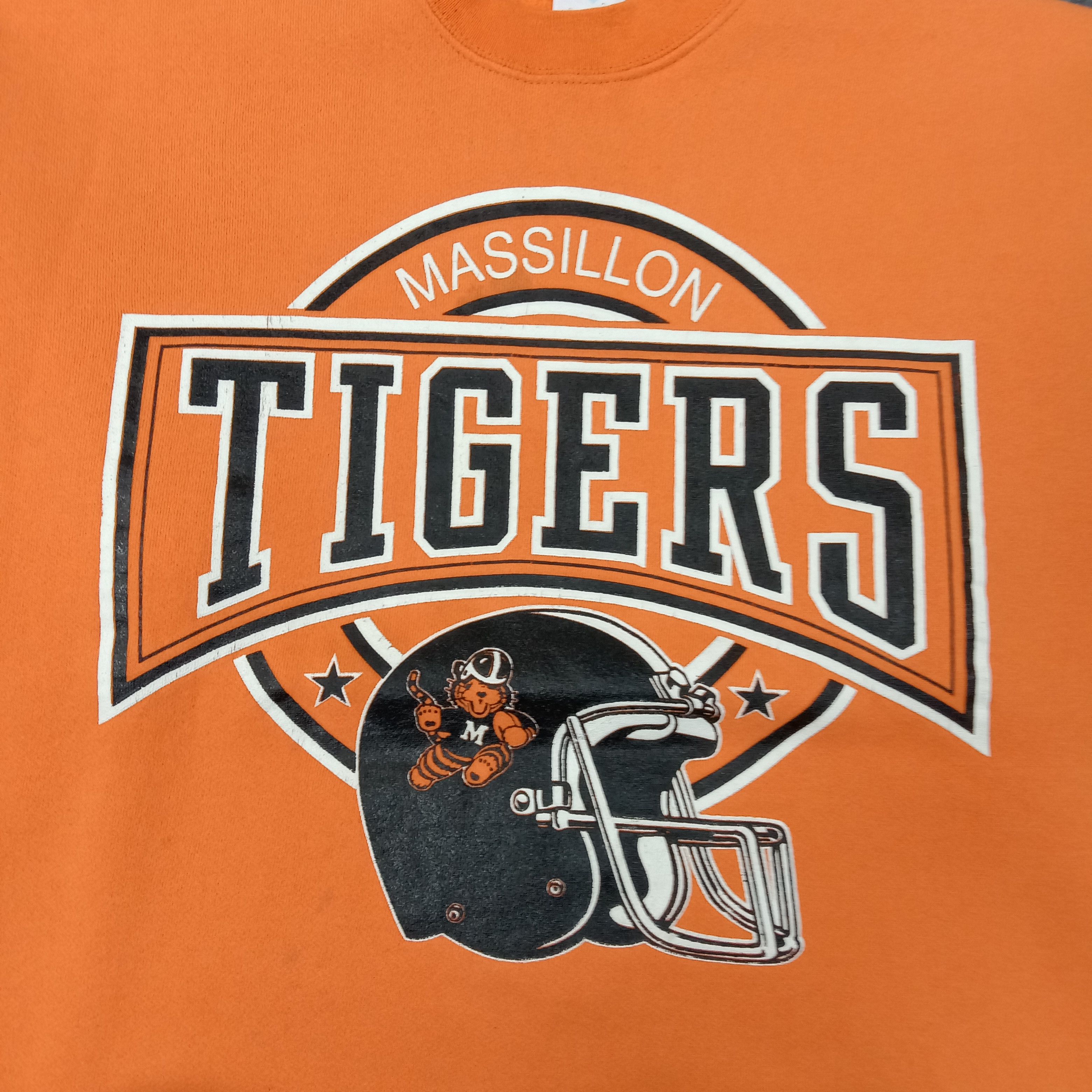 NFL Tiger Massillon American Football Team Sweatshirt C251N28 Size US L / EU 52-54 / 3 - 2 Thumbnail