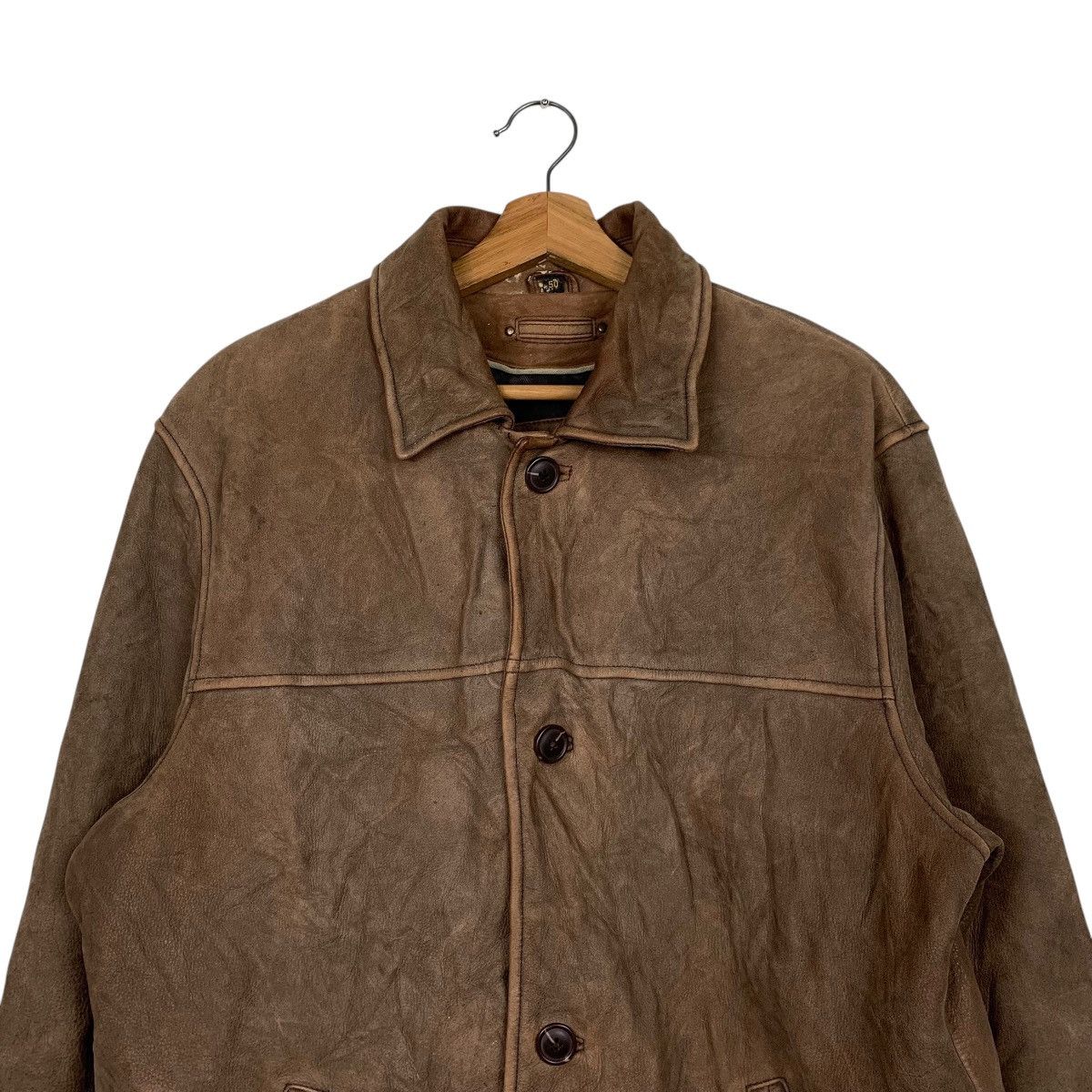 Japanese Brand Cow Leather Jacket