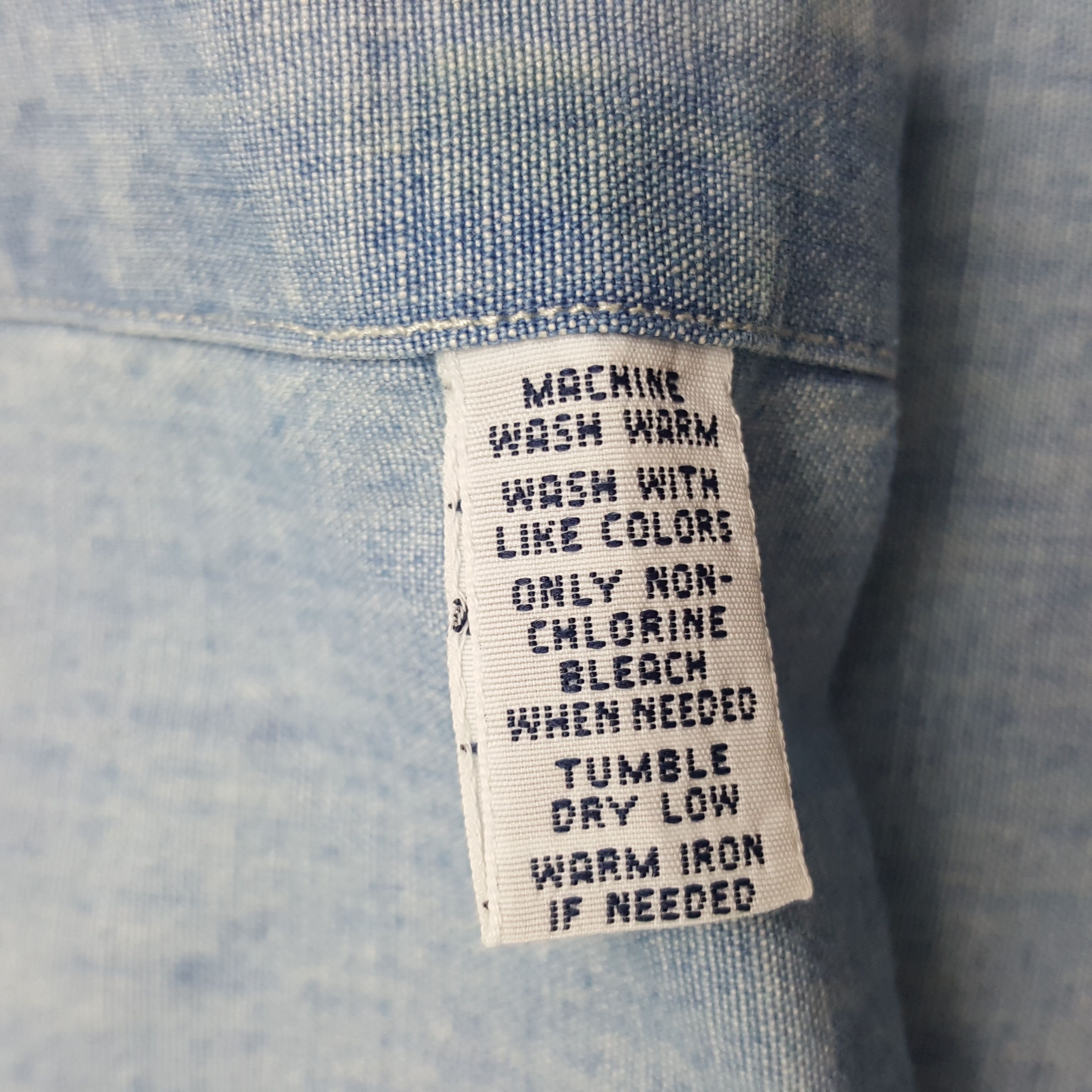 Polo Ralph Lauren × Ralph Lauren × Vintage Vintage Polo Ralph Lauren Denim Button Up Shirt Size US M / EU 48-50 / 2 - 8 Thumbnail