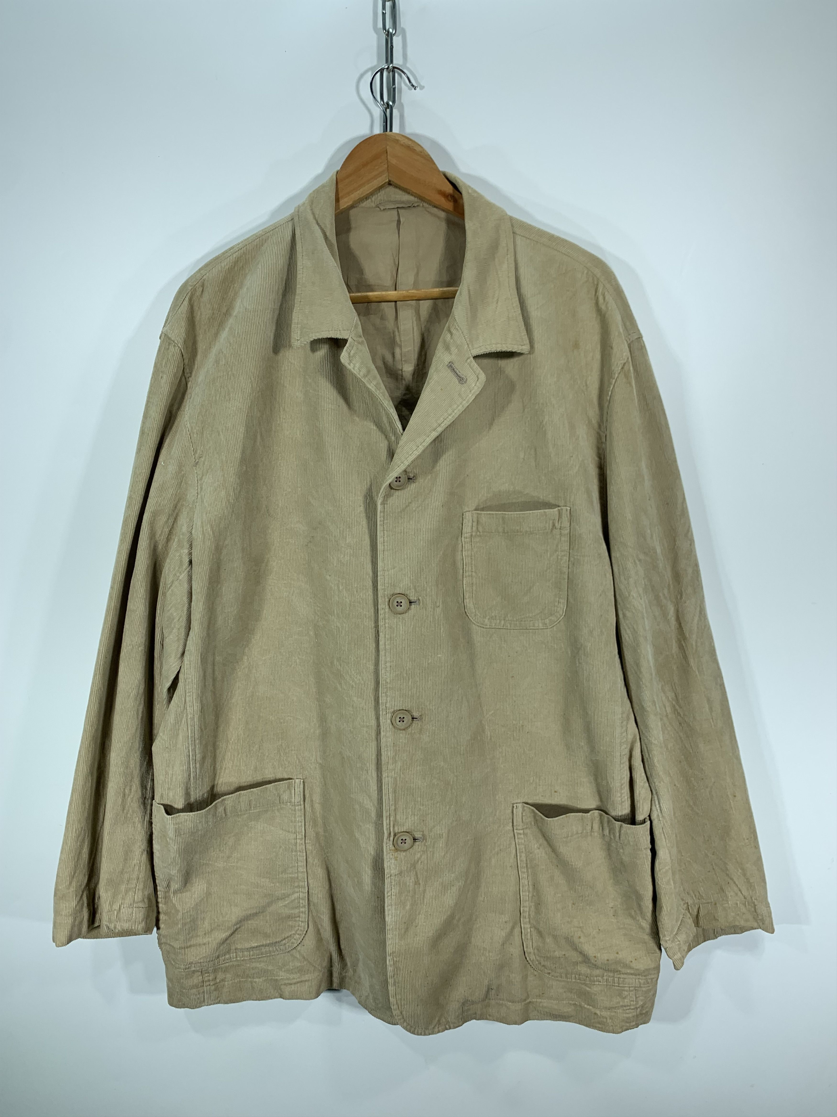 Issey Miyake × Japanese Brand × Vintage ⚡️Vintage IY Basics Couduroy Jacket Size US M / EU 48-50 / 2 - 1 Thumbnail