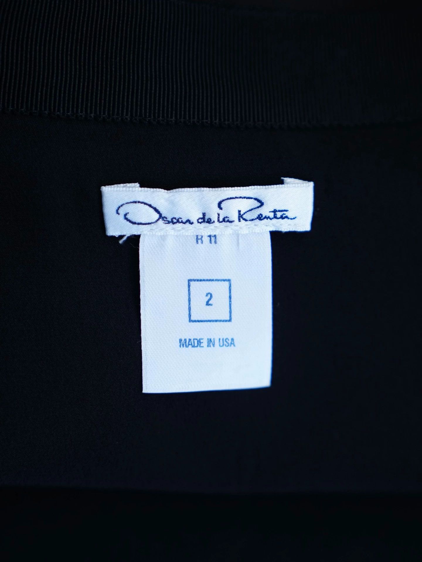 Oscar De La Renta Oscar de la renta silk A-line skirt US2/XS-S MINT Size XS / US 0-2 / IT 36-38 - 4 Thumbnail