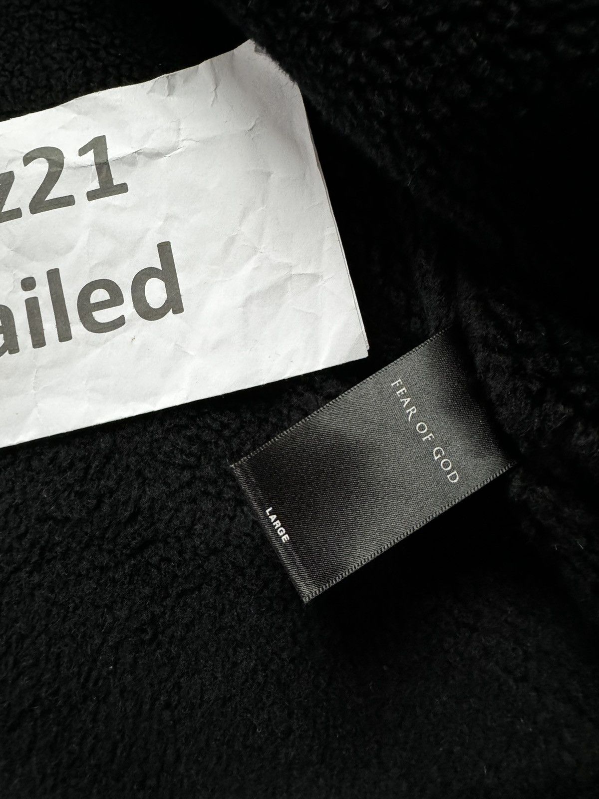 Fear of God 5th Selvedge Denim Alpaca Trucker Jacket Size US L / EU 52-54 / 3 - 4 Thumbnail