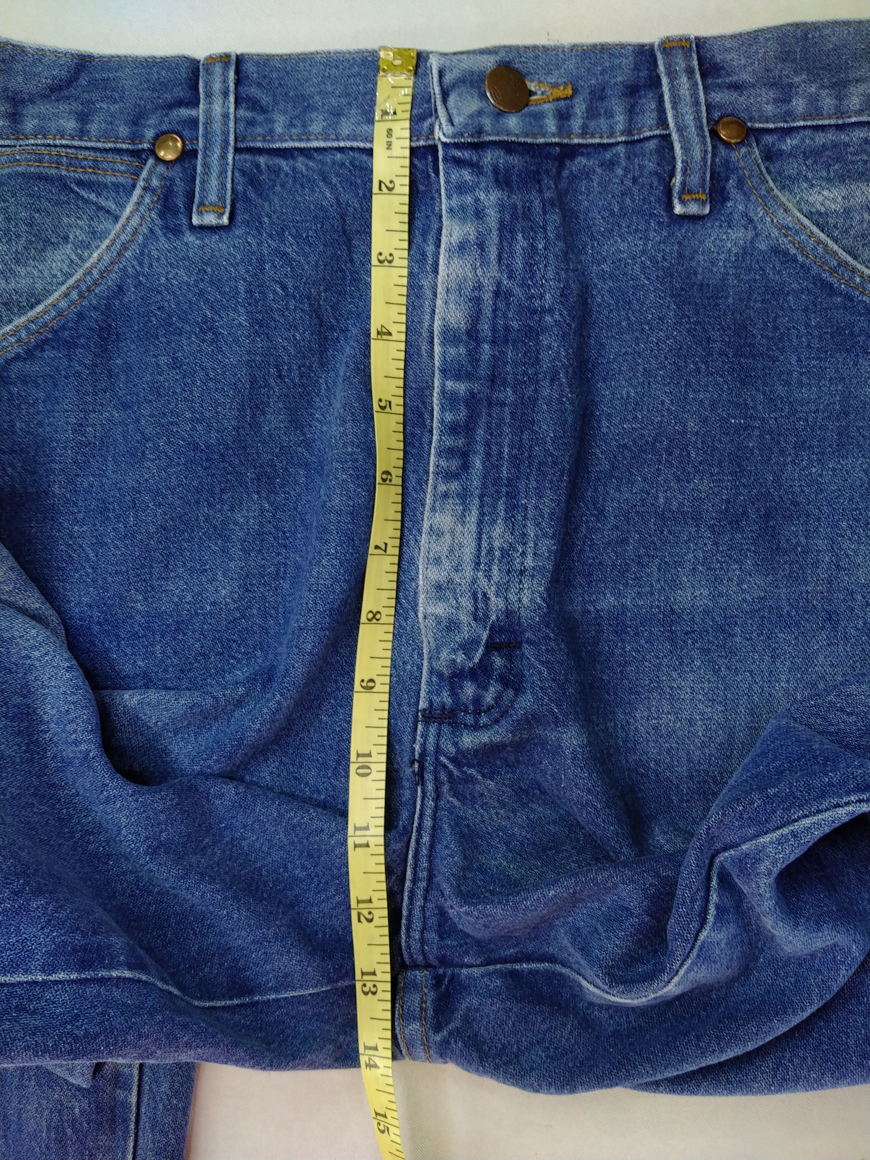 Vintage Distressed Wrangler Denim 34x35.5 -JN347 Size US 34 / EU 50 - 6 Thumbnail