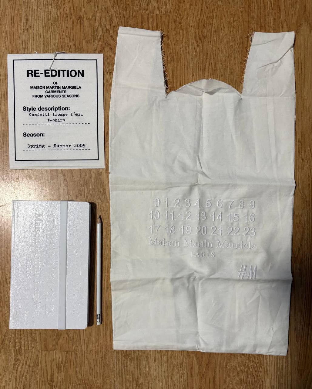 H&M × Maison Margiela H&M x Maison Margiela Set Notebook, tote and bag Size ONE SIZE - 2 Thumbnail