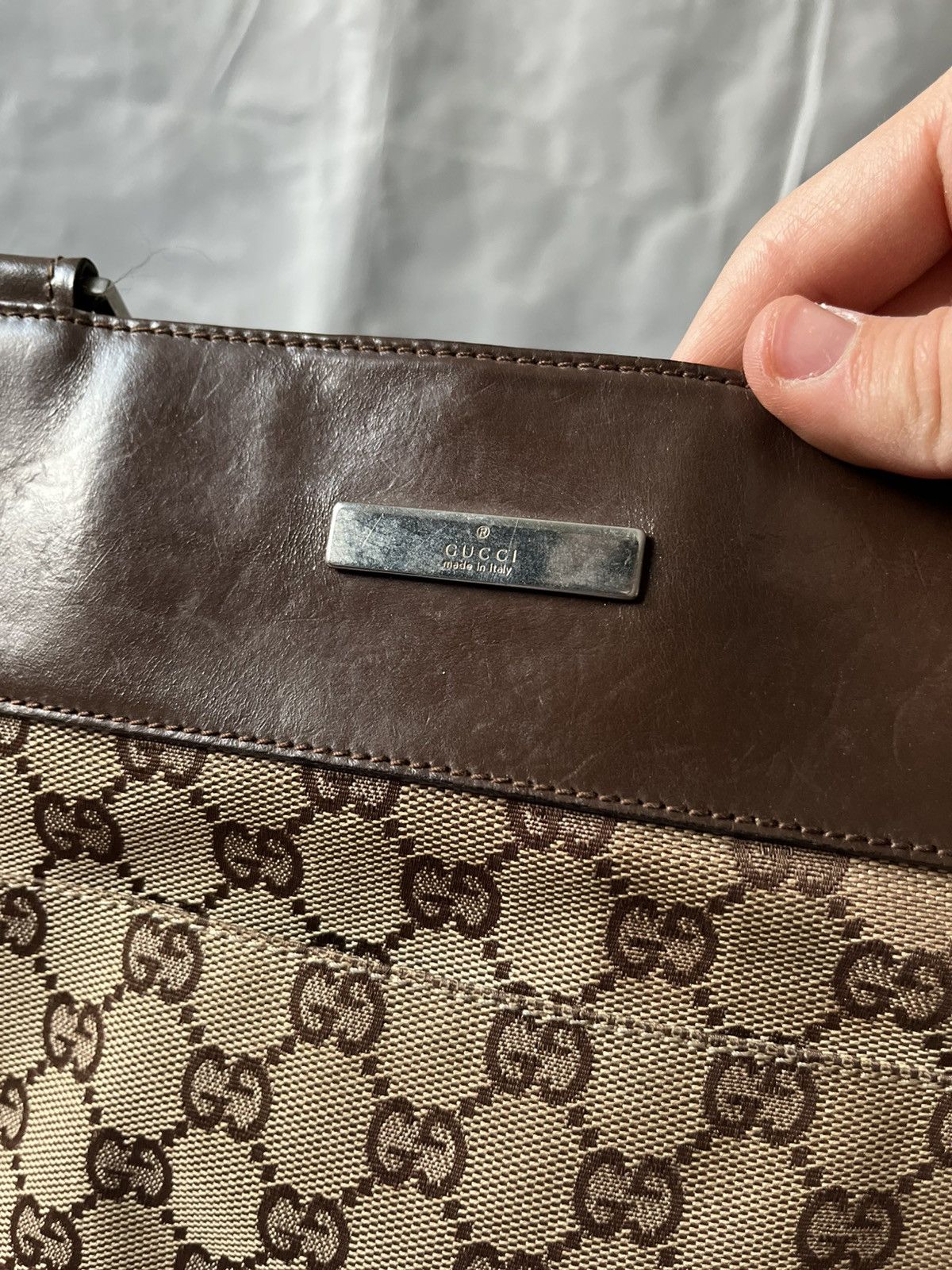 Gucci Vintage Gucci GG Canvas Crossbody Size ONE SIZE - 3 Thumbnail