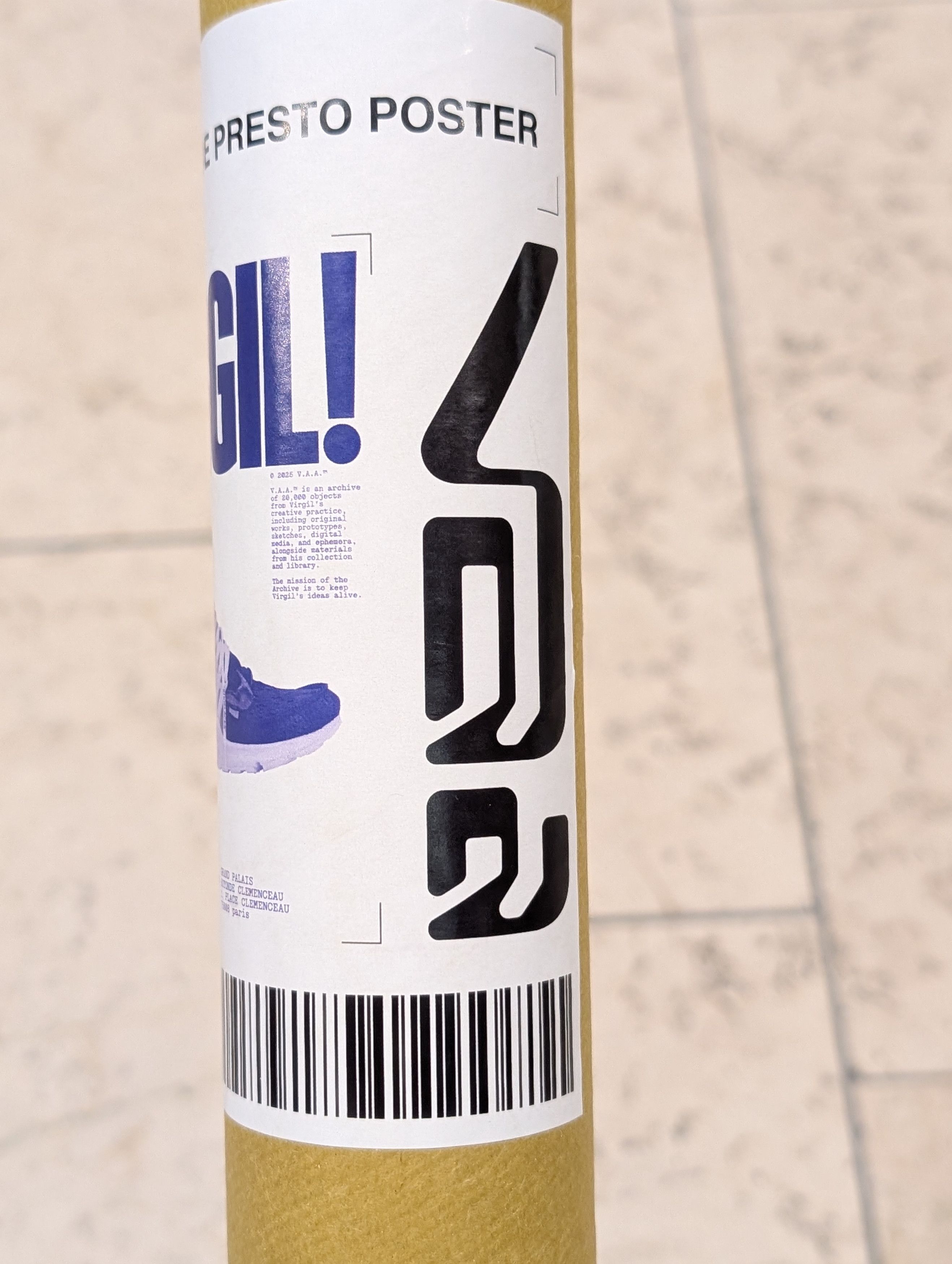 Off-White Virgil Abloh Poster Off White Air Presto Nike Colette vaa Size ONE SIZE - 3 Thumbnail