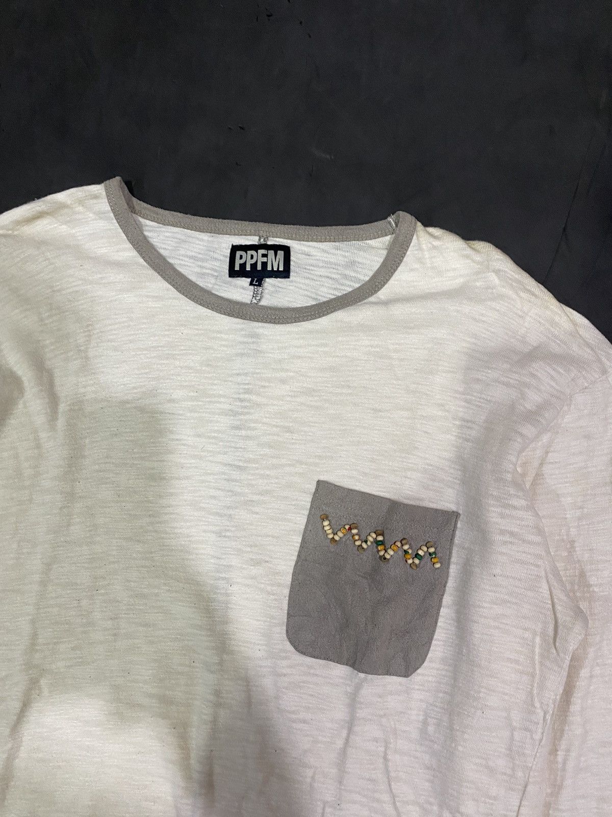 If Six Was Nine × Le Grande Bleu (L.G.B.) × PPFM 💸BINDINGOFFER💸Japanese PPFM Culture Longsleeve Size US L / EU 52-54 / 3 - 2 Thumbnail