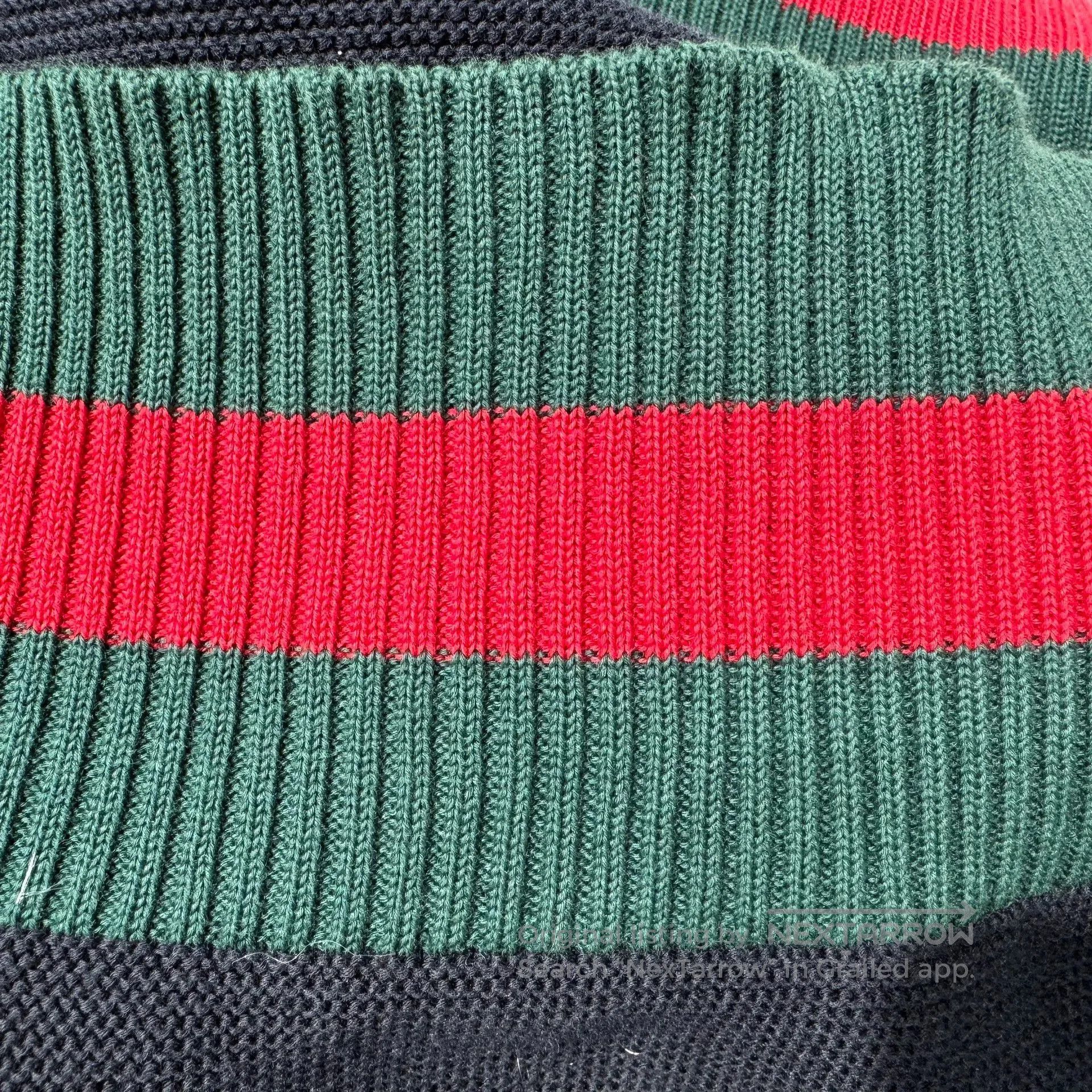 Japanese Brand Gucci Tiger Head Embroidered Sweater. Size US M / EU 48-50 / 2 - 5 Thumbnail