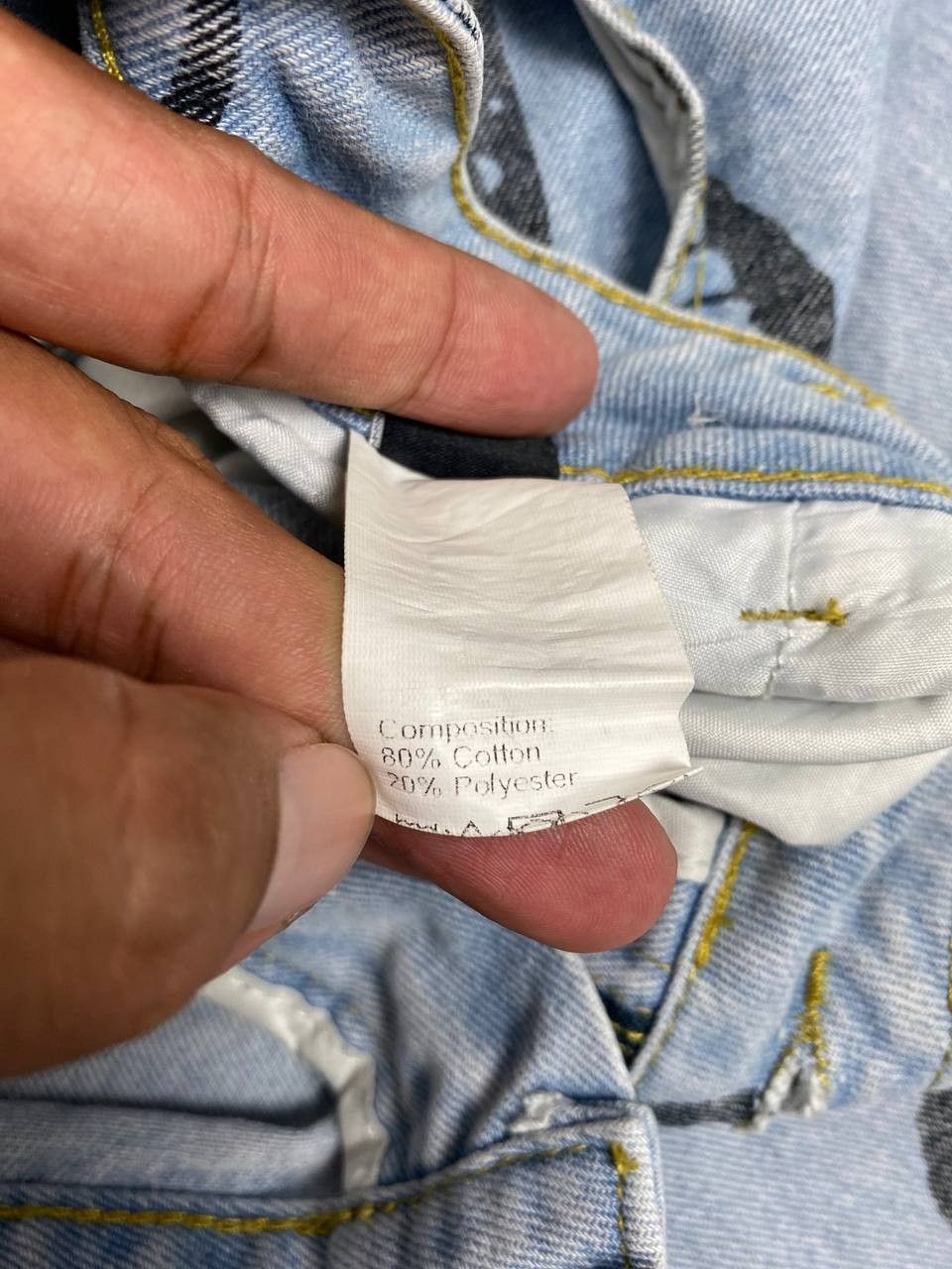 Japanese Brand japanese brand all over print butterfly denim Size 41" - 9 Thumbnail