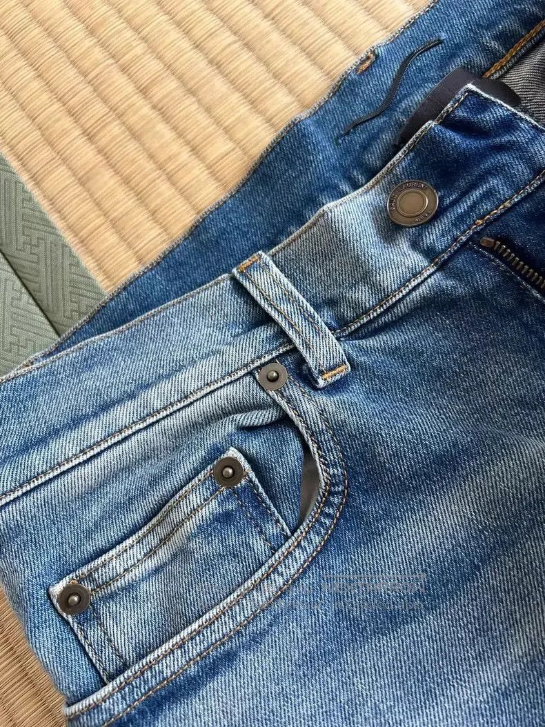 Saint Laurent Paris Saint Laurent D02 Slim Fit Jeans. Size US 30 / EU 46 - 3 Thumbnail