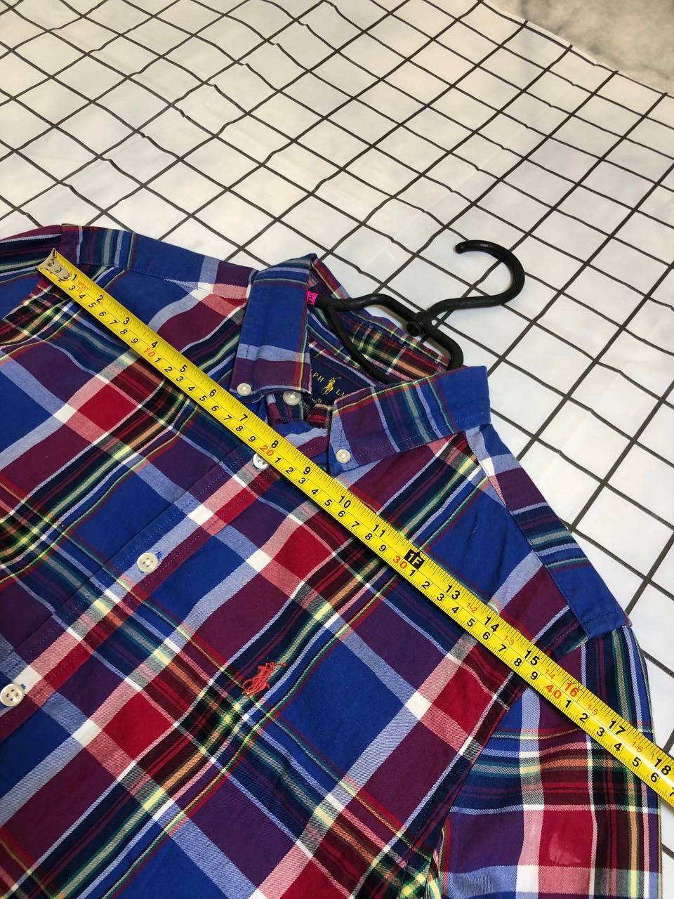 Polo Ralph Lauren Ralph Lauren Mens Shirt Plaid Madras Color Block Colored Size US S / EU 44-46 / 1 - 8 Thumbnail