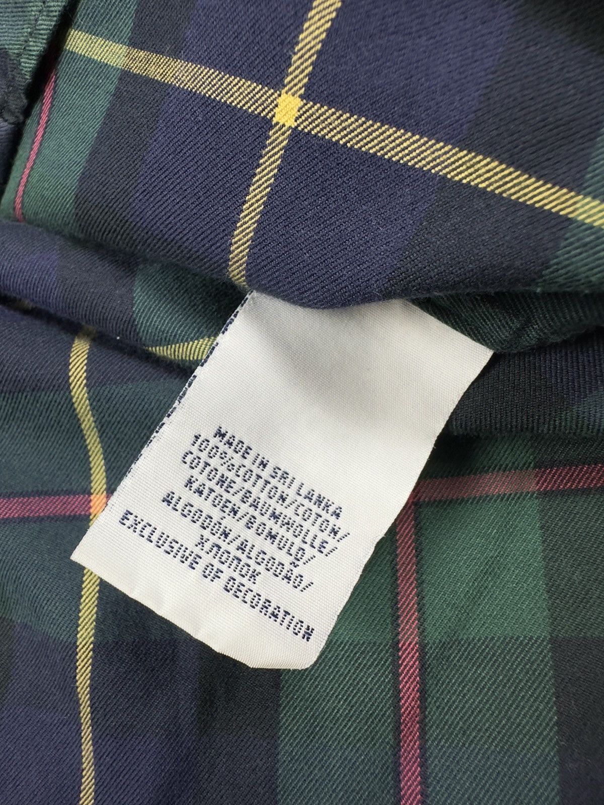 Polo Ralph Lauren Polo Ralph Lauren Plaid Flannel Shirts Button Ups Size US M / EU 48-50 / 2 - 8 Thumbnail