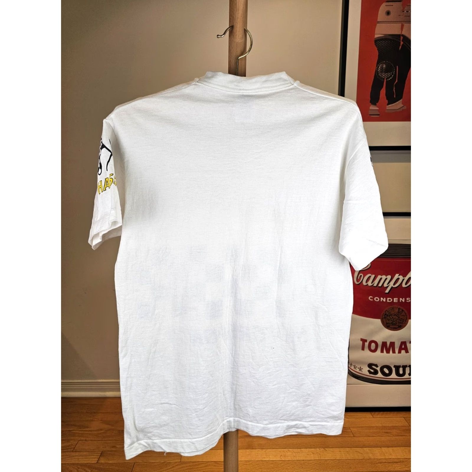 Vintage VINTAGE 90' HASSELL MOTORSPORTS SINGLE STITCH WHITE COTTON T-SHIRT SZ LARGE Size US L / EU 52-54 / 3 - 7 Thumbnail
