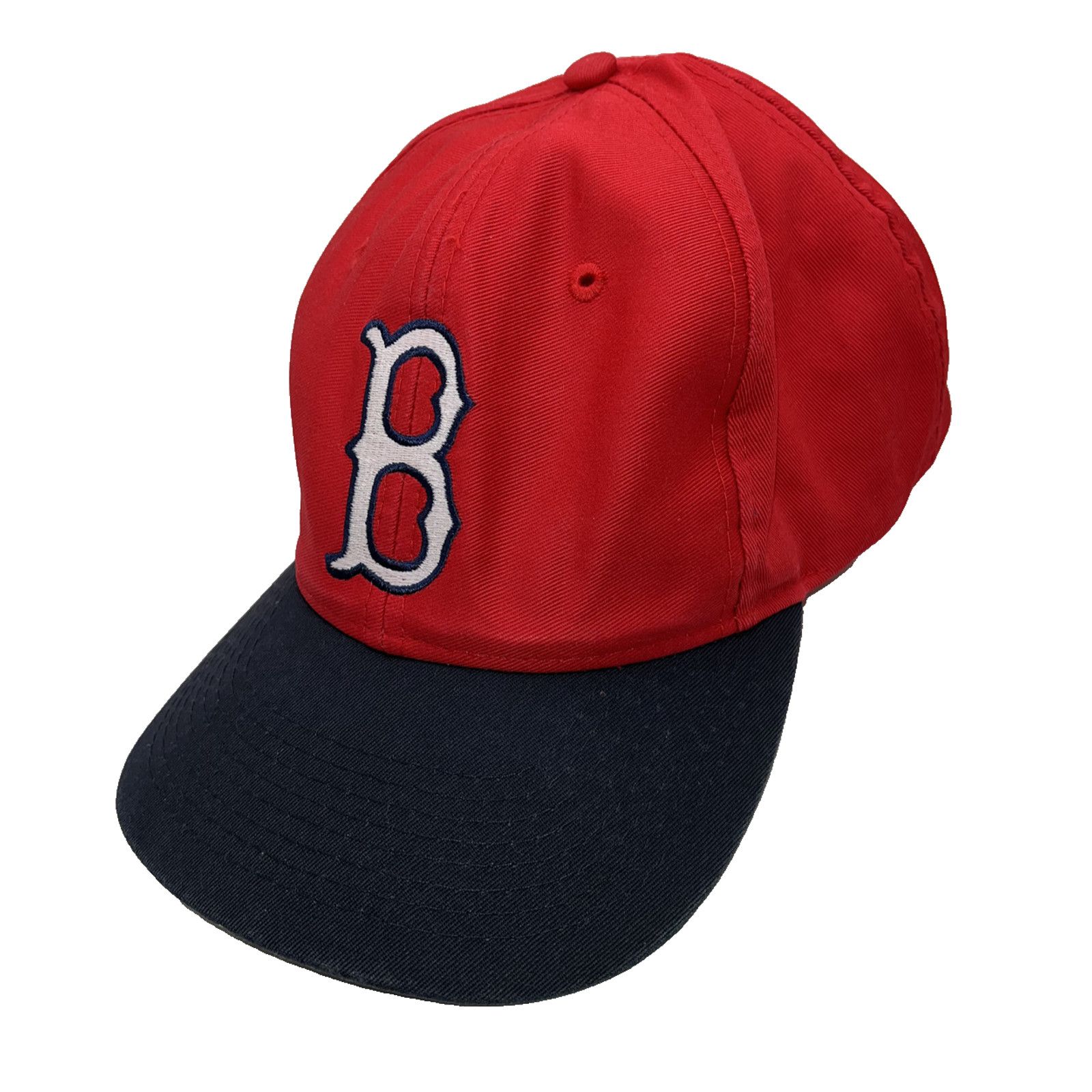 Logo 7 Boston Red Sox Snapback Hat Logo 7 MLB Signed Inside Brim Size ONE SIZE - 3 Thumbnail