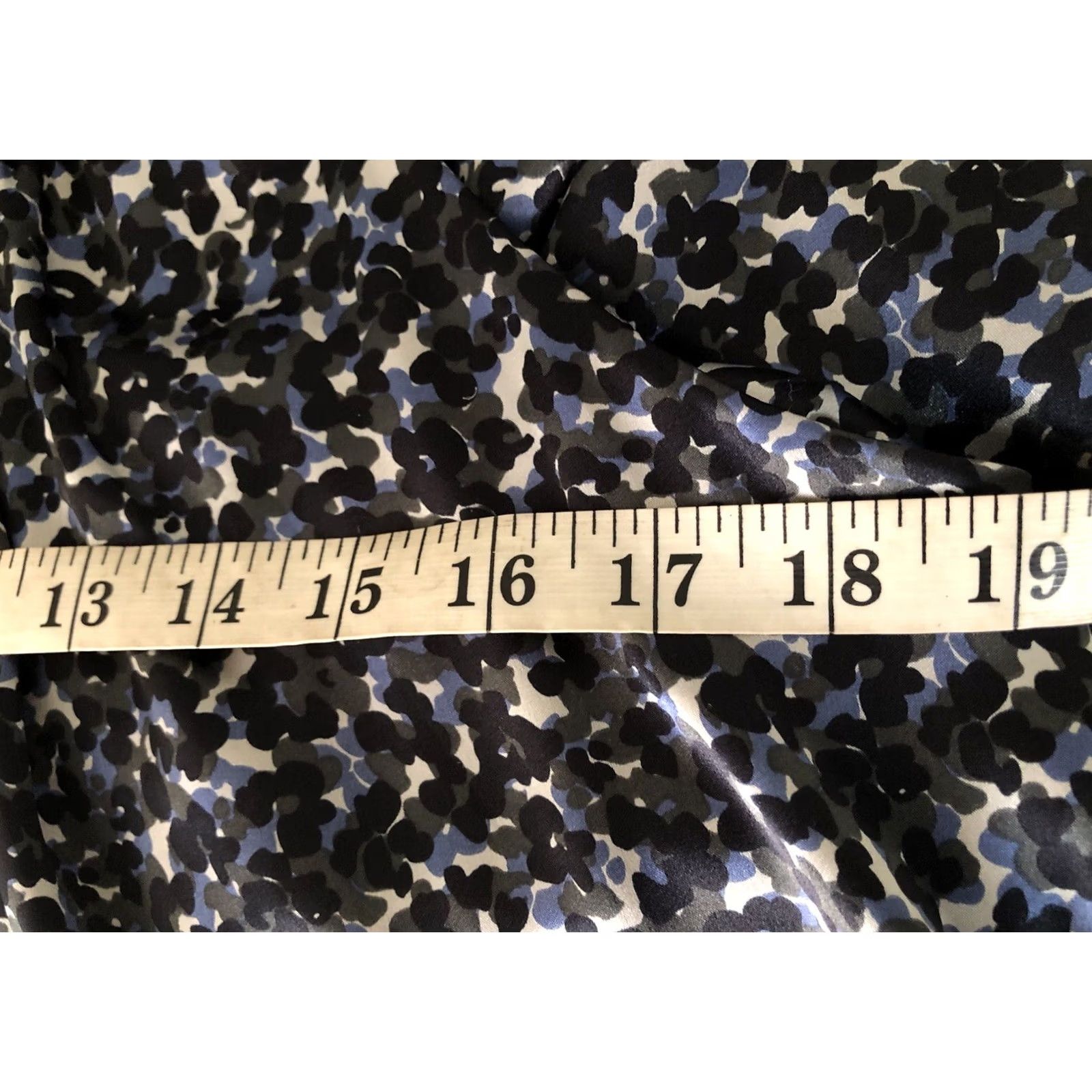 Vintage VINTAGE Ny & Co slip dress 12 Blk Blue Silky Satin knee Cami Lingerie Fairy Y2K Size XL / US 12-14 / IT 48-50 - 5 Thumbnail