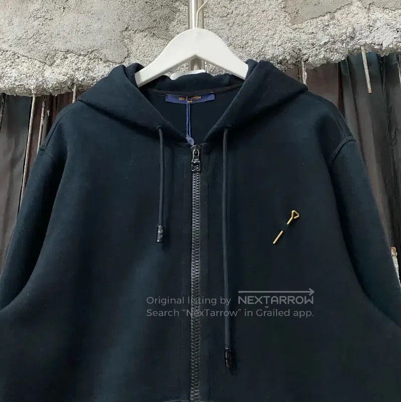 Louis Vuitton Louis Vuitton Black Long Sleeve Cotton Jacket . Size US S / EU 44-46 / 1 - 3 Thumbnail