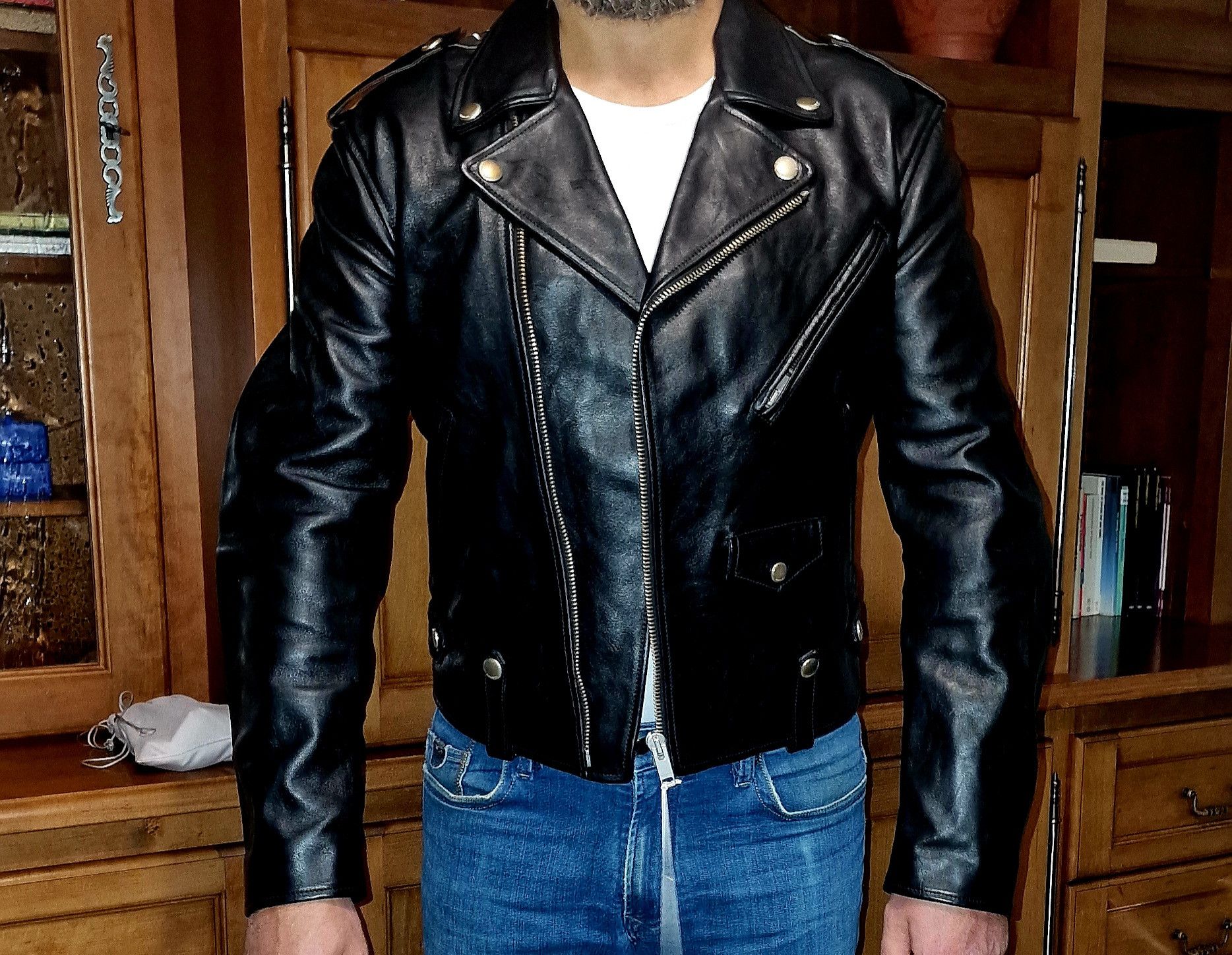 Givenchy Givenchy Biker Jacket Size US M / EU 48-50 / 2 - 1 Thumbnail