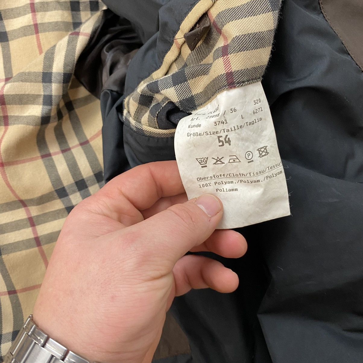 Burberry Vintage Burberry Jacket Brown Colour Rare 54 Size US L / EU 52-54 / 3 - 14 Thumbnail