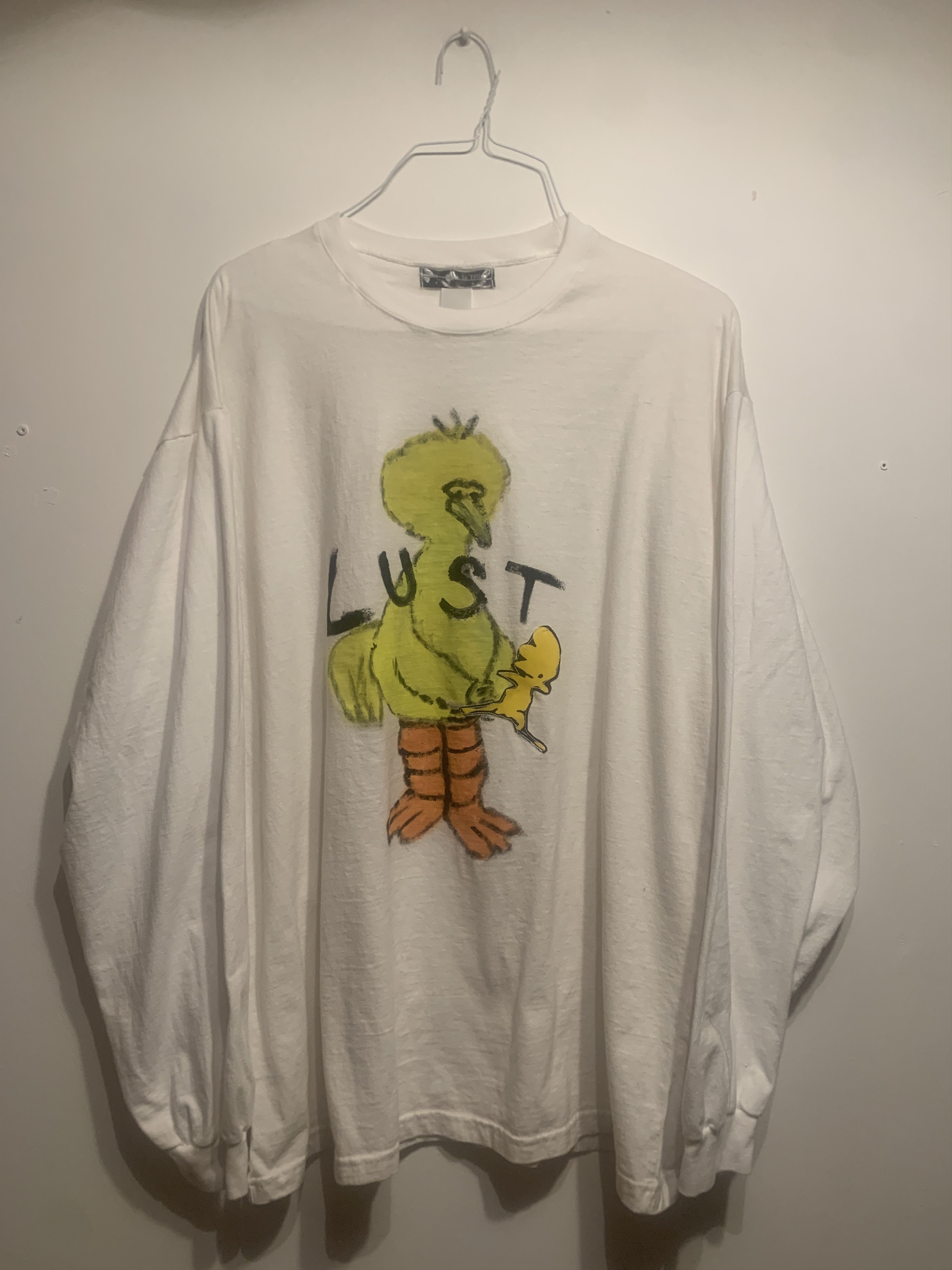image of Avant Garde ‘Big Let Down’ By Cdlt (Clan De La Tribu) - T-Shirt in White, Men's (Size 2XL)